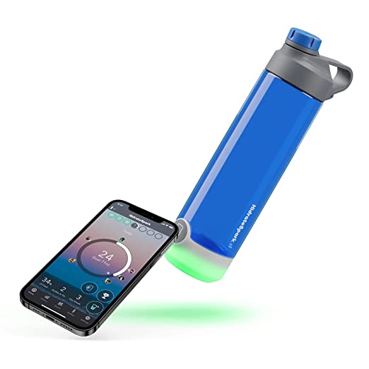 Hidrate Spark TAP Smart Water Bottle - Royal Blue Chug - Image 3