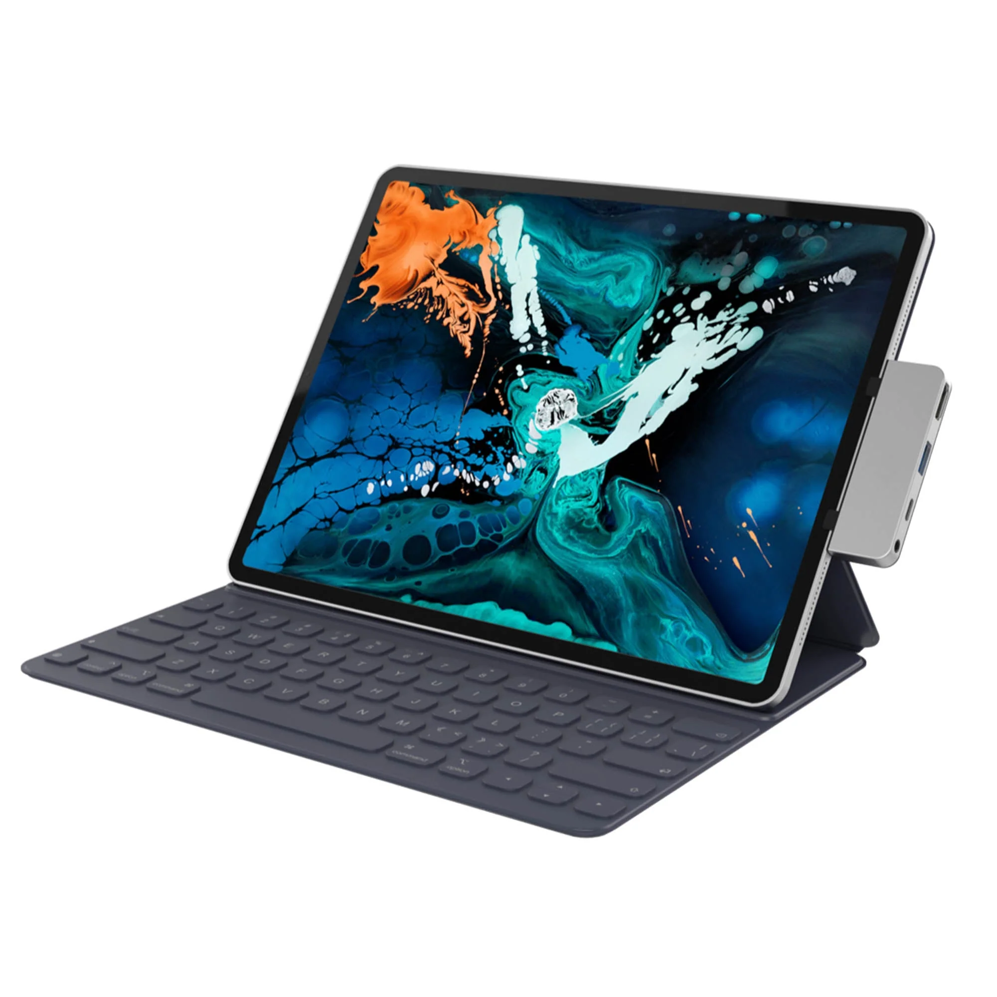 HyperDrive 4-in-1 Ipad Pro USB C hub_Space Grey - Image 4