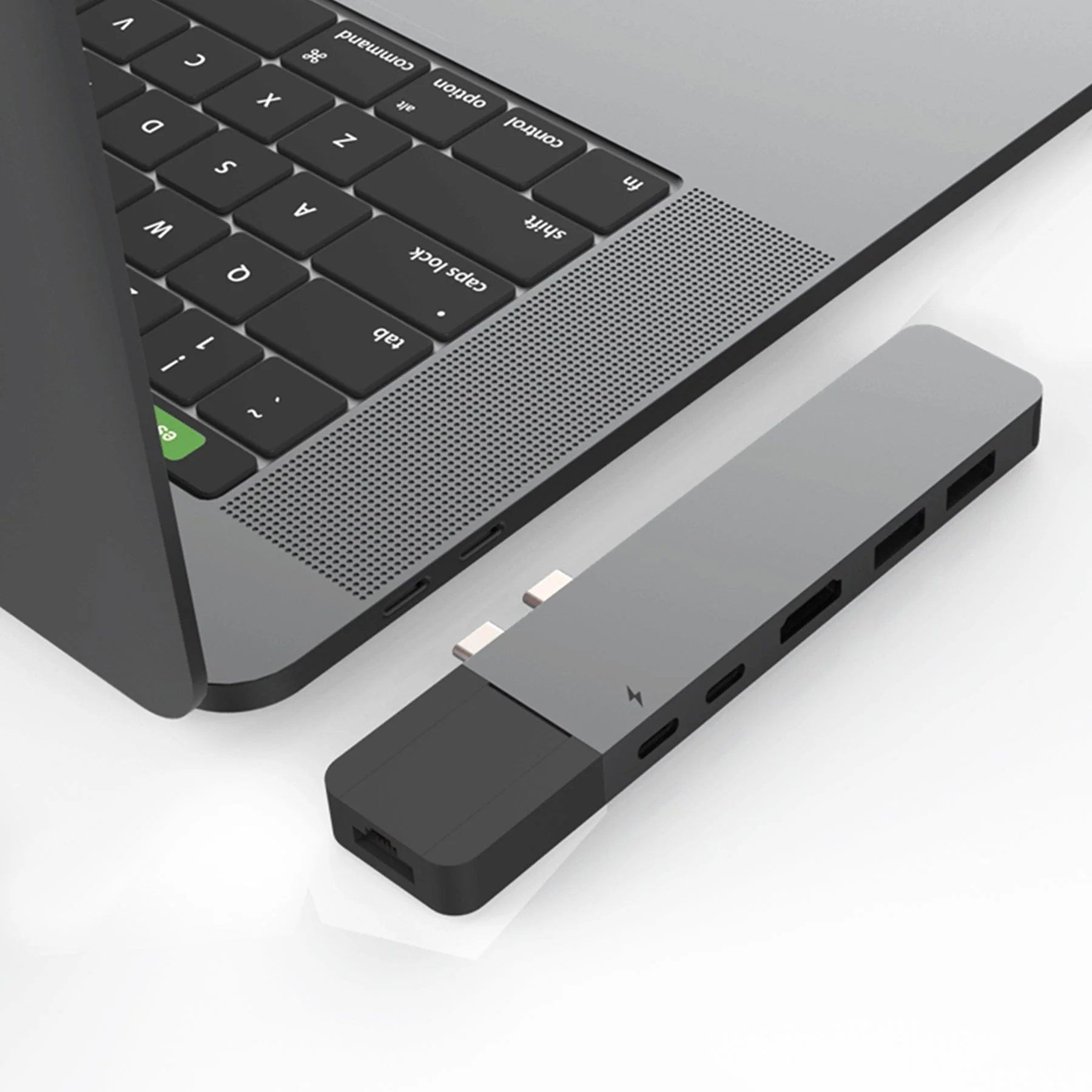 HyperDrive NET 6 in 2 USB - C Hub for MacBook_Space Grey - Image 2