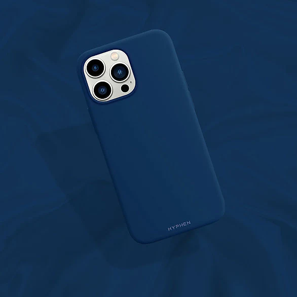 HYPHEN Grip Holder Case - Blue - iPhone 14 Plus - 6.7 - Image 4