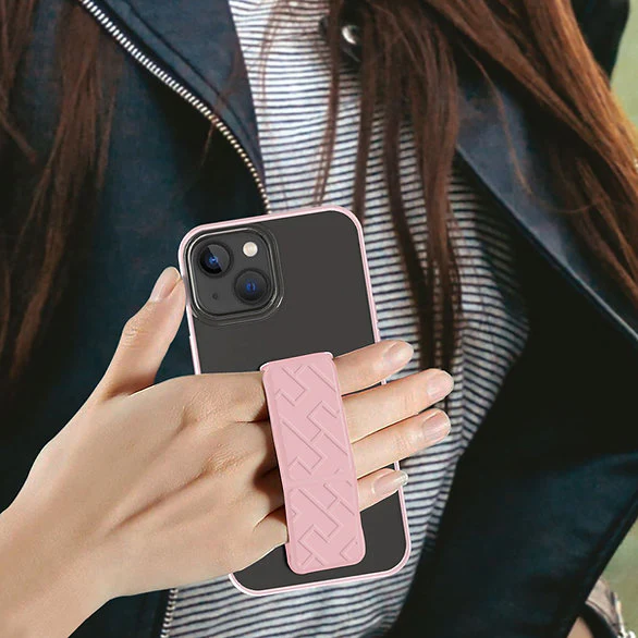 HYPHEN Grip Holder Case - Pink - iPhone 14 Plus - 6.7 - Image 2