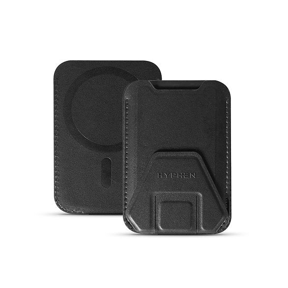 HYPHEN MagSafe Wallet - Card Holder with Stand - Black - Image 2