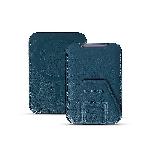 HYPHEN MagSafe Wallet - Card Holder with Stand - Blue - Image 5