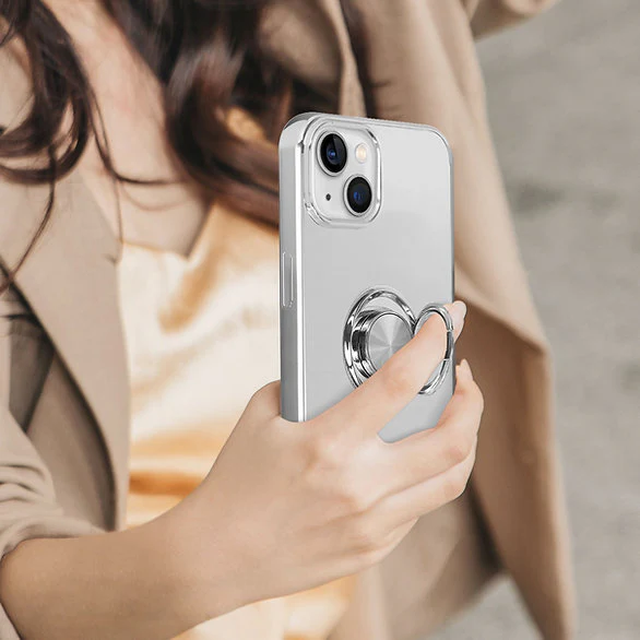 HYPHEN Ring Case - Silver - iPhone 14 - 6.1 - Image 2