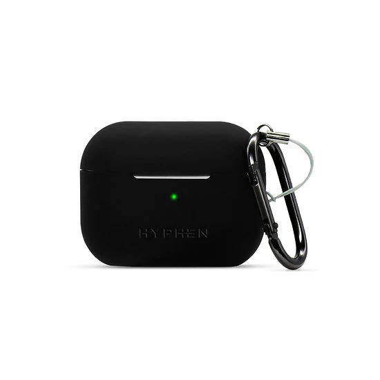 HYPHEN Silicone Case Airpods Pro 2Nd Gen - Black + Clear Cas - Image 3