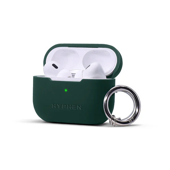 HYPHEN Silicone Case Airpods Pro 2Nd Gen - Green + Clear Cas - Image 4