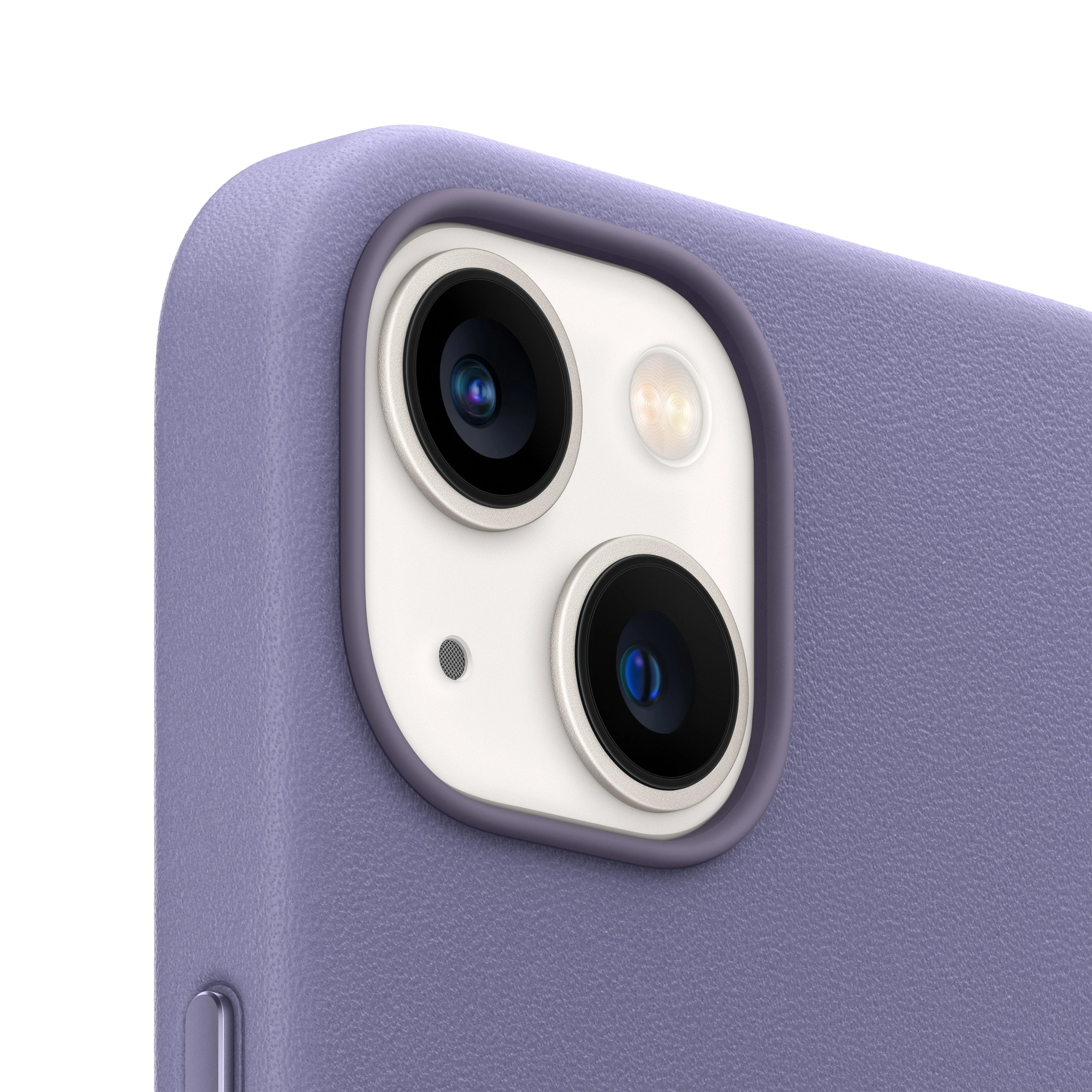 iPhone 13 mini Leather Case with MagSafe - Wisteria - Image 3