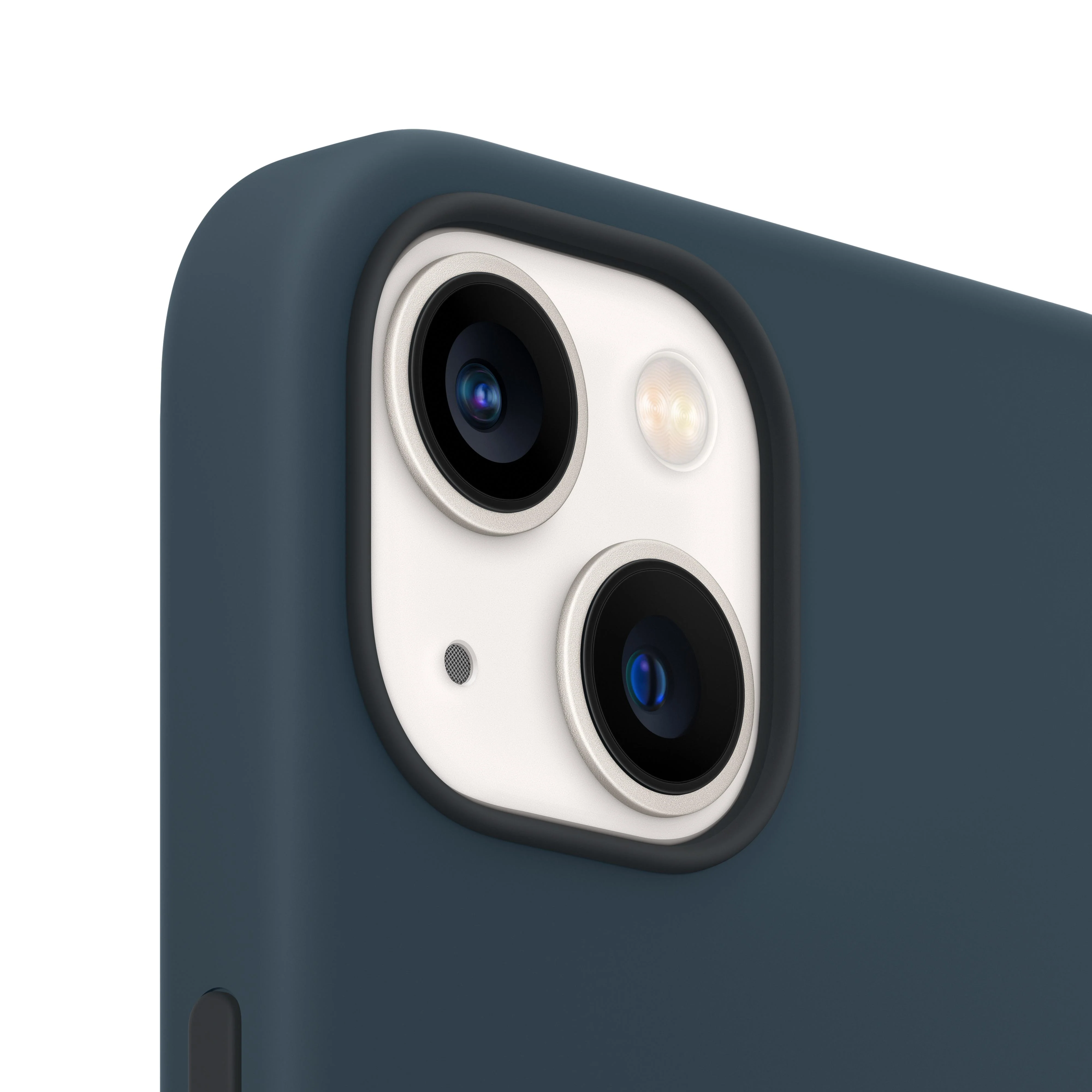 iPhone 13 mini Silicone Case with MagSafe - Abyss Blue - Image 3