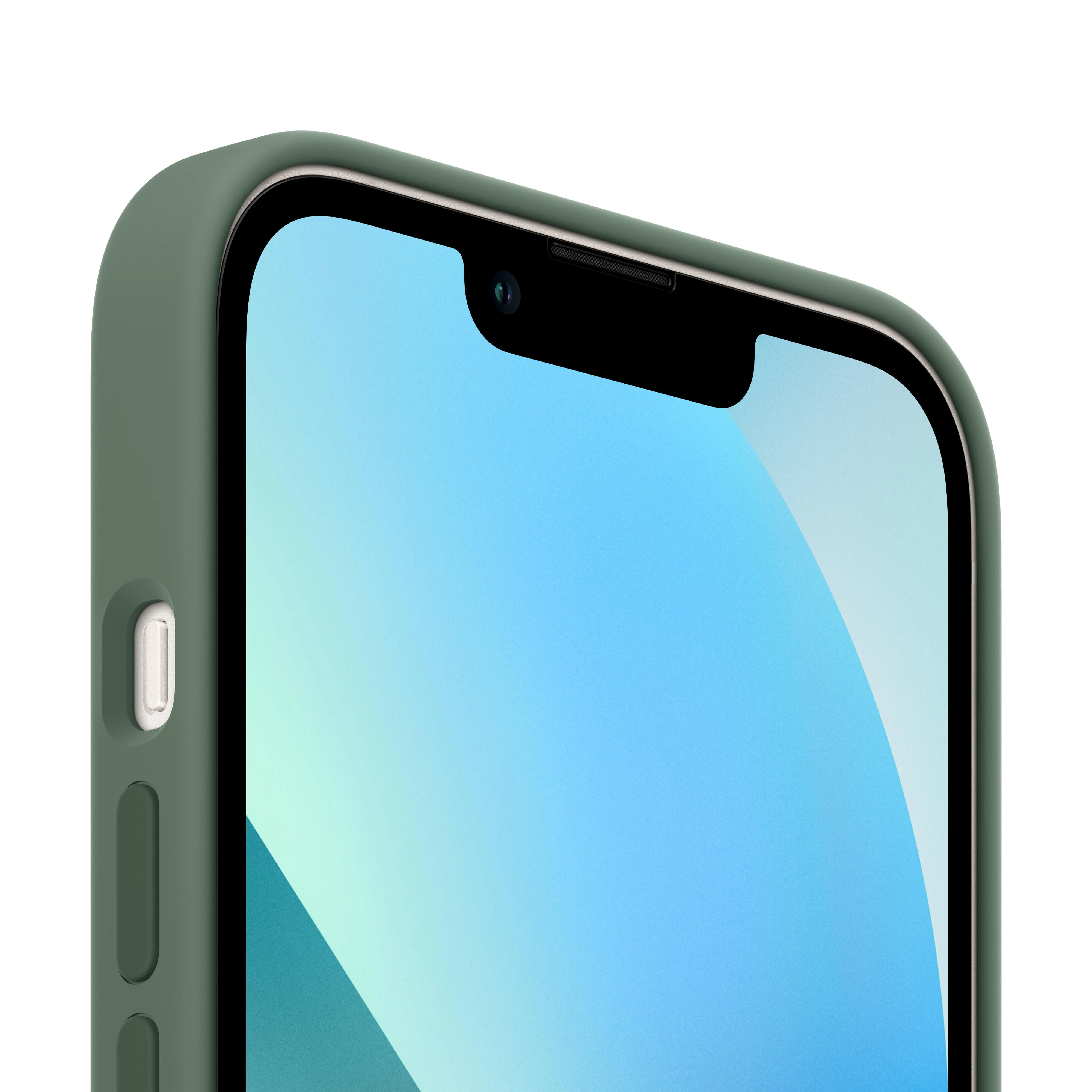 iPhone 13 mini Silicone Case with MagSafe - Eucalyptus - Image 2