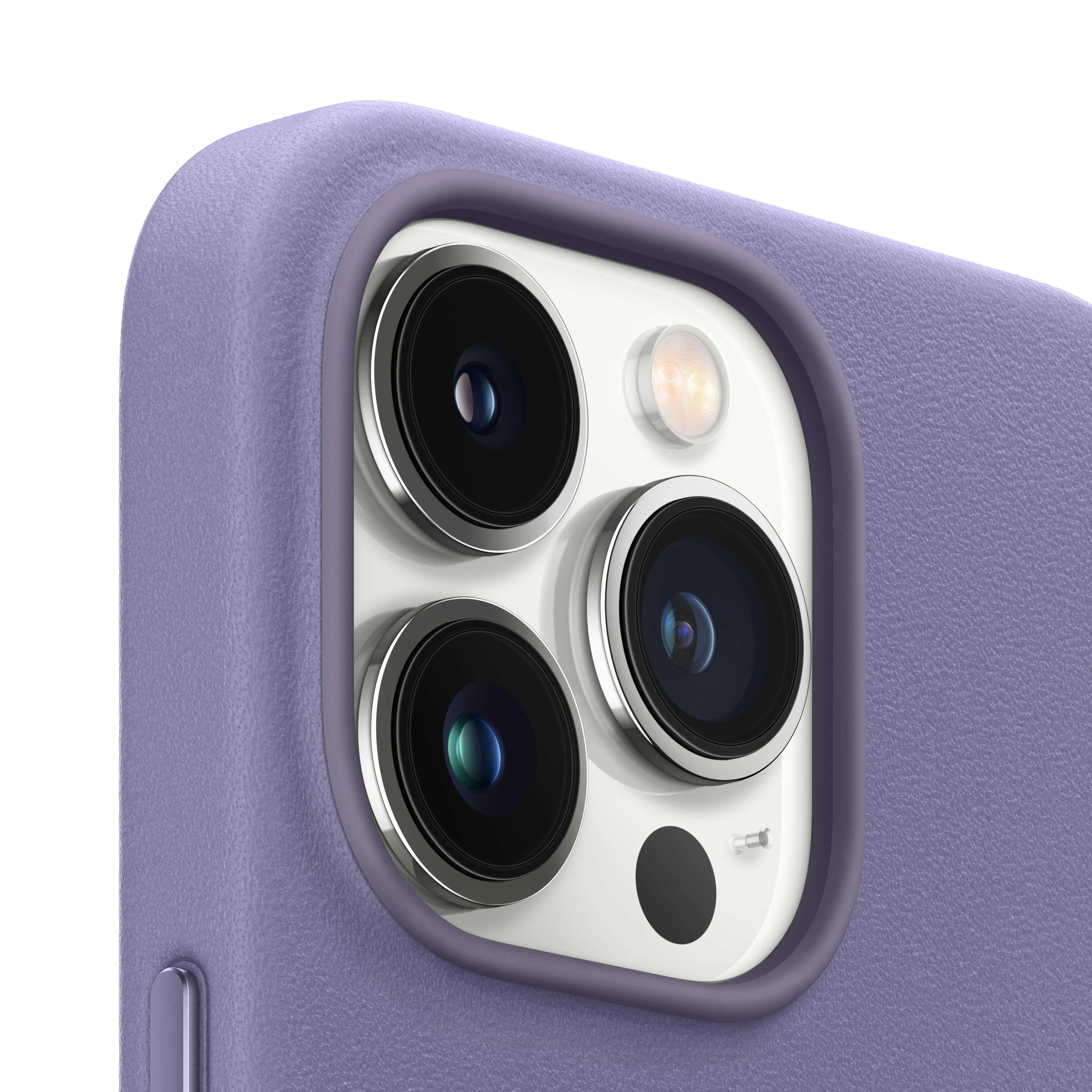 iPhone 13 Pro Leather Case with MagSafe - Wisteria - Image 3