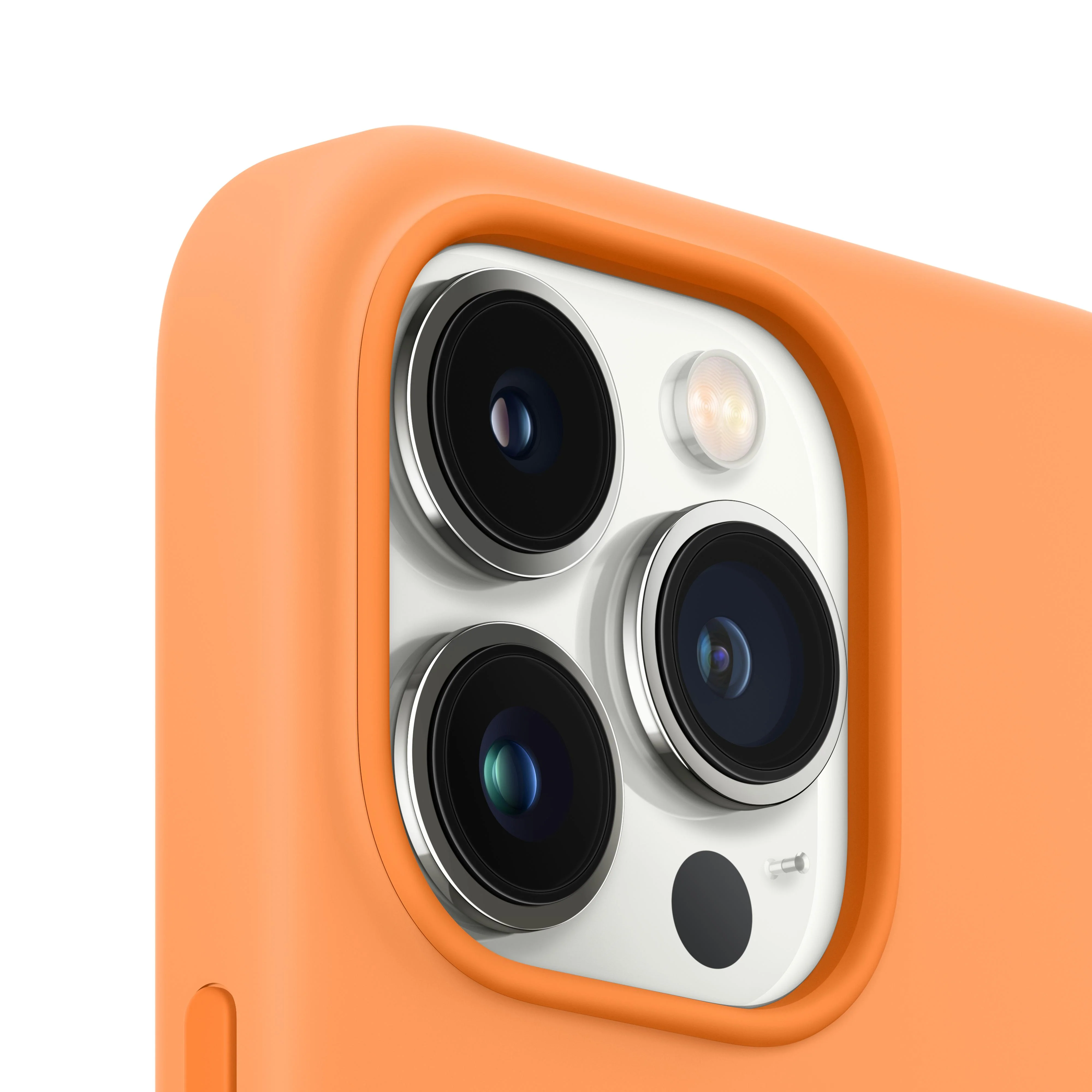 iPhone 13 Pro Max Silicone Case with MagSafe ‚Äì Marigold - Image 3