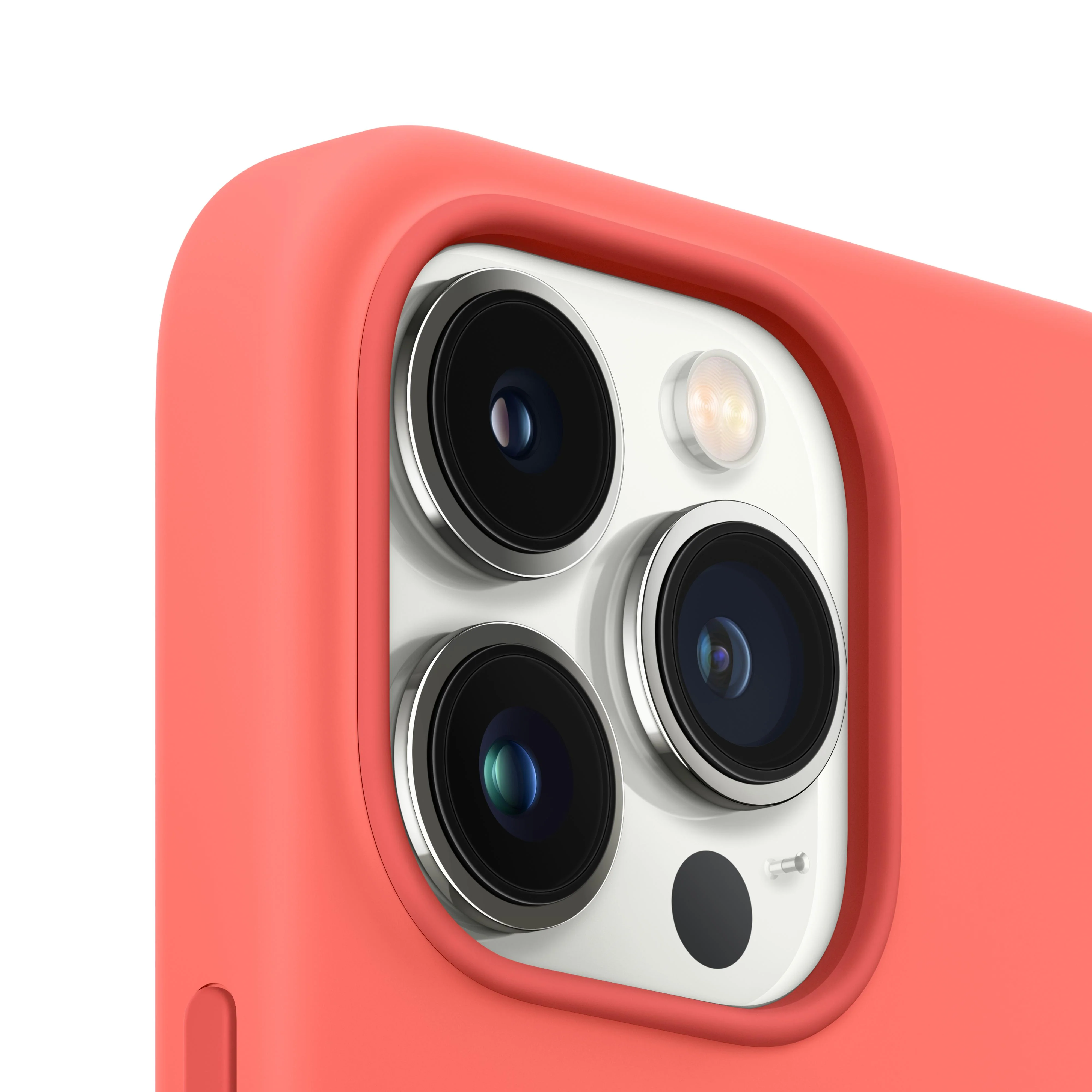 iPhone 13 Pro Max Silicone Case with MagSafe ‚Äì Pink Pomelo - Image 3