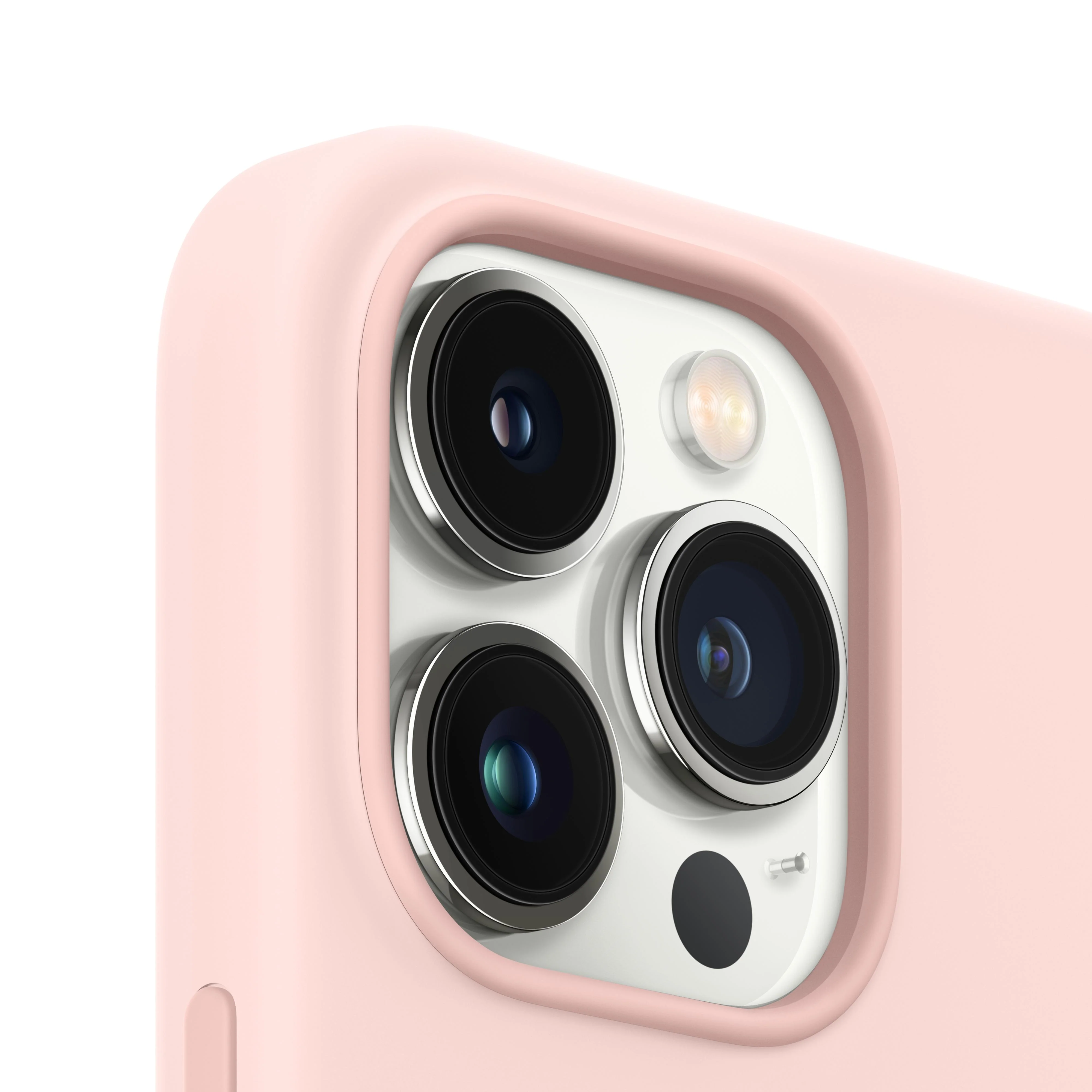 iPhone 13 Pro Silicone Case with MagSafe ‚Äì Chalk Pink - Image 3