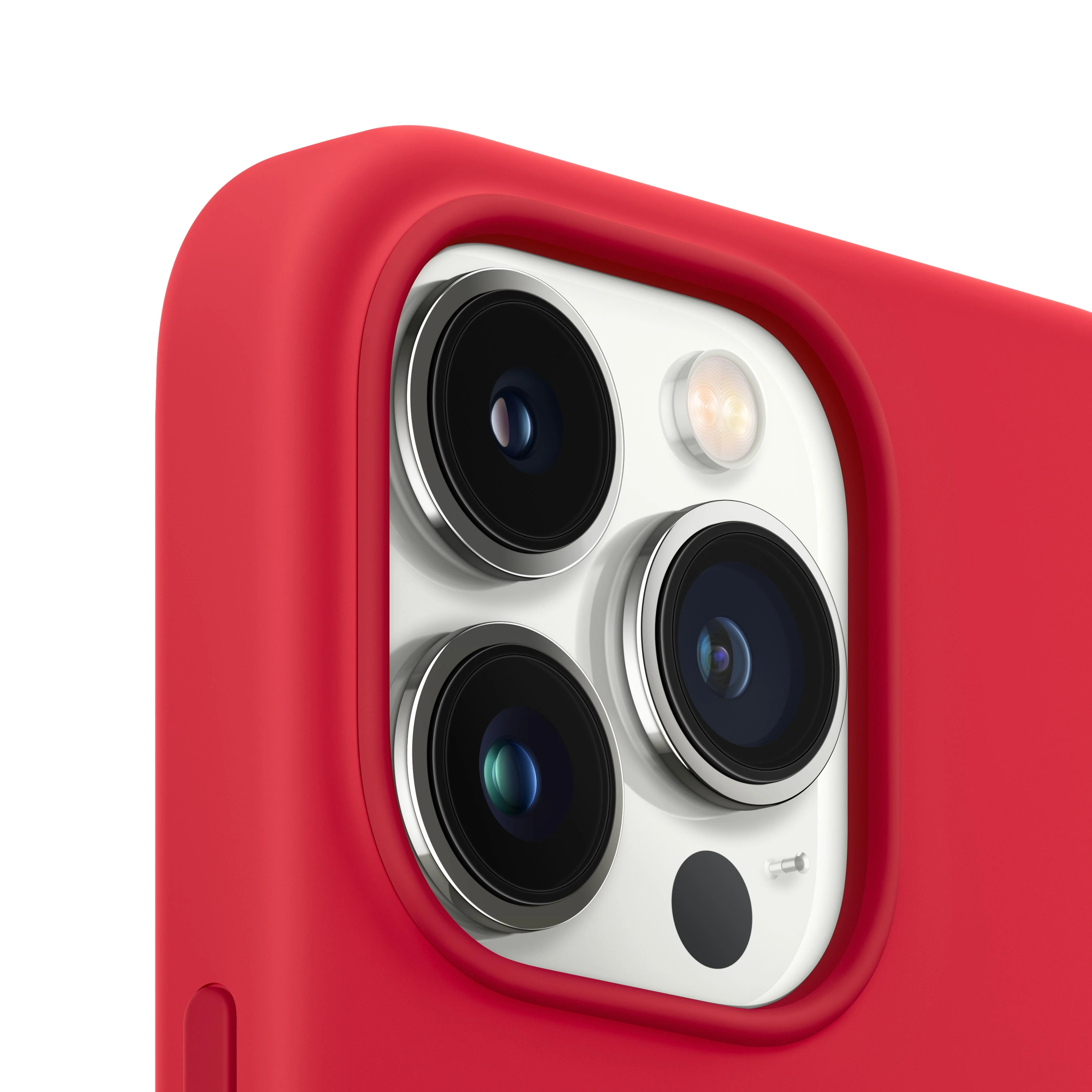 iPhone 13 Pro Silicone Case with MagSafe ‚Äì (PRODUCT)RED - Image 3