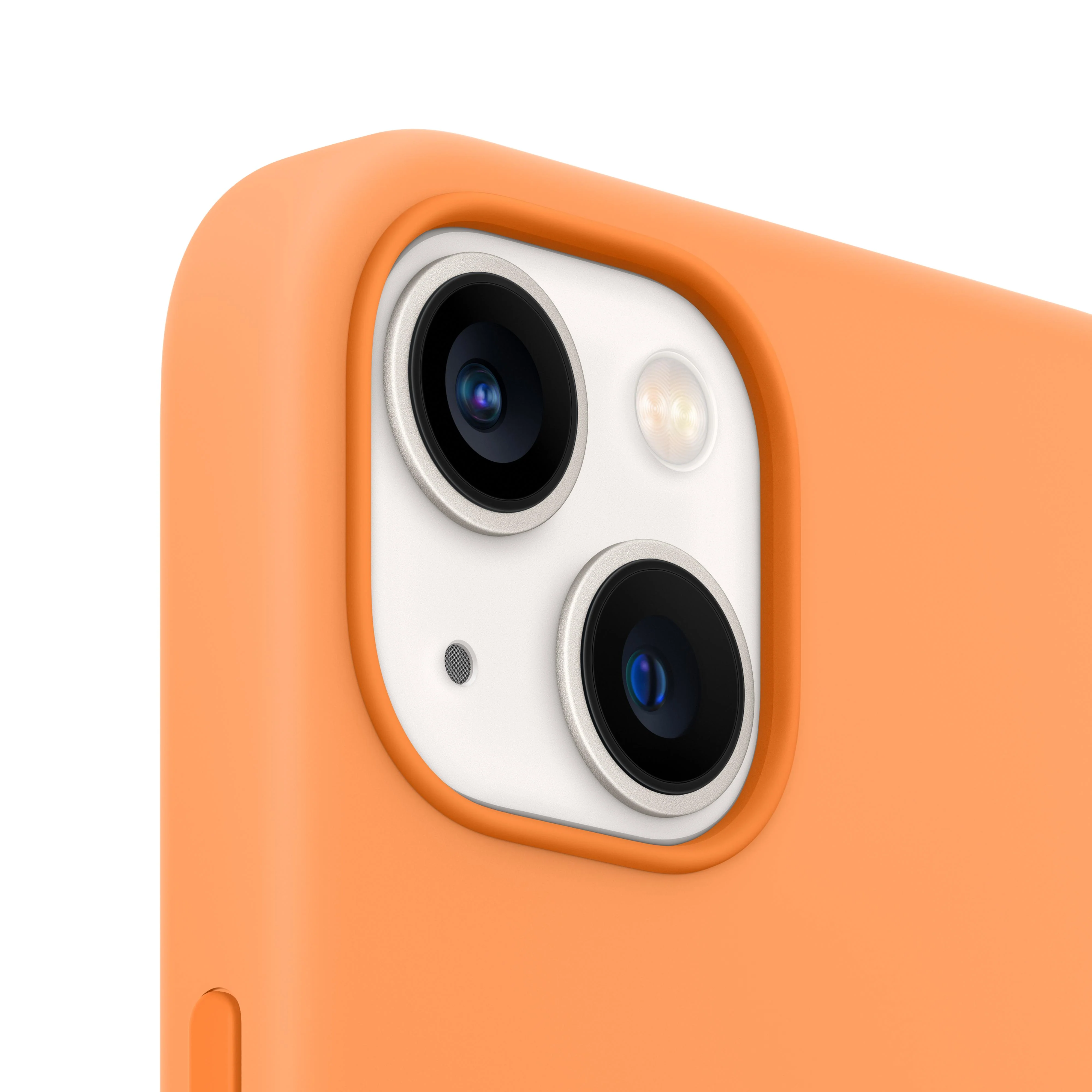 iPhone 13 Silicone Case with MagSafe ‚Äì Marigold - Image 3