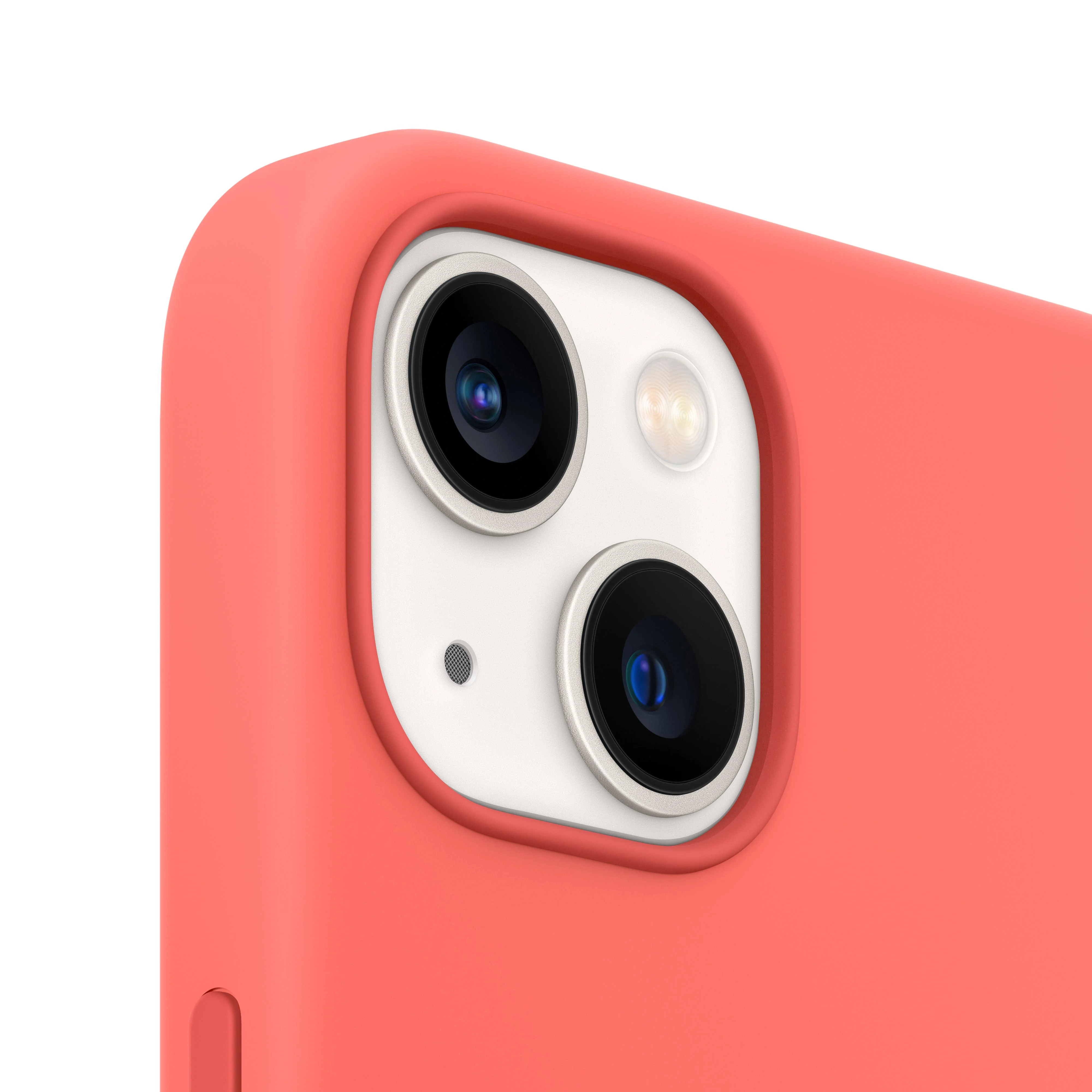 iPhone 13 Silicone Case with MagSafe ‚Äì Pink Pomelo - Image 3
