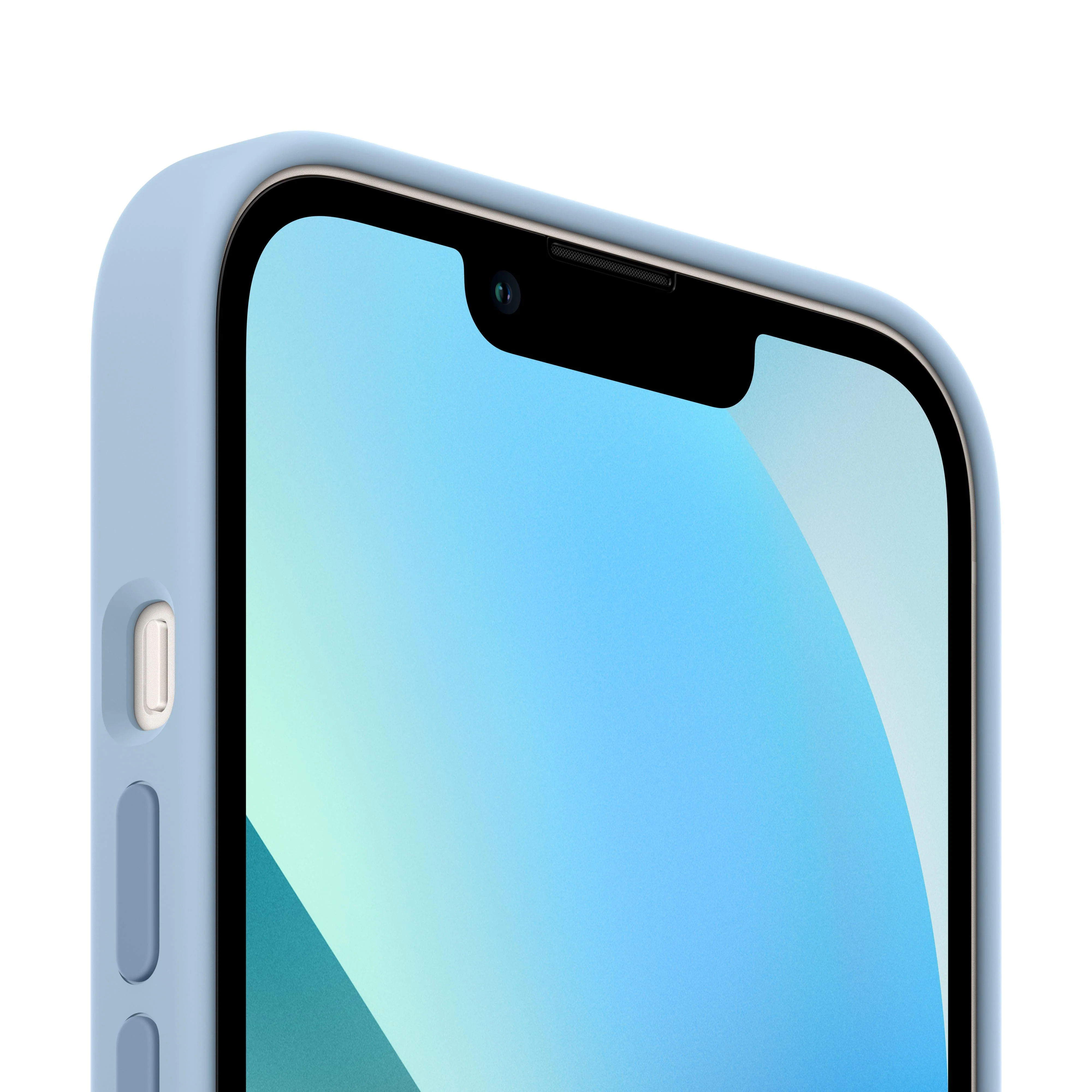 iPhone 13 Silicone Case with MagSafe - Blue Fog - Image 2