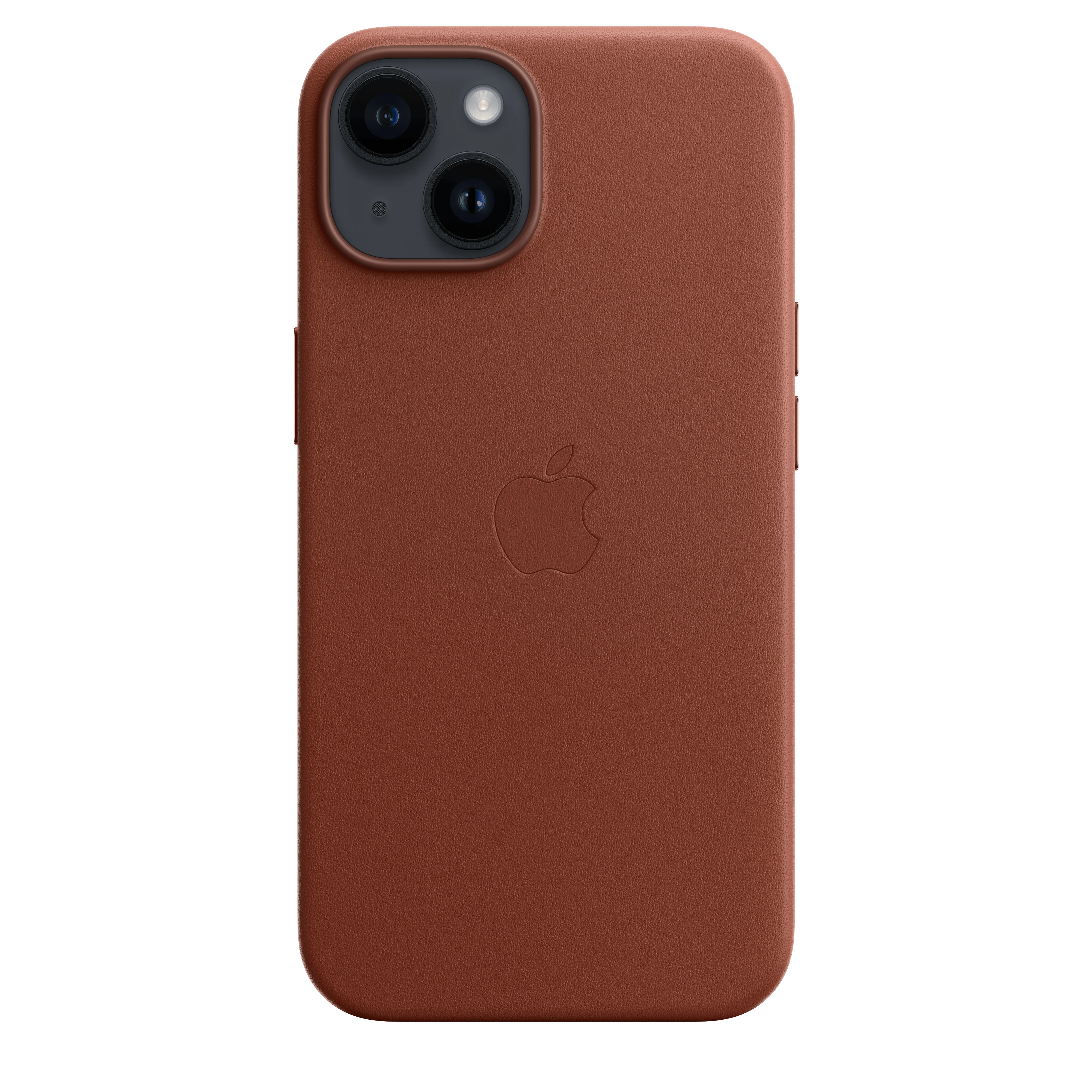 iPhone 14 Leather Case with MagSafe - Umber - Image 3