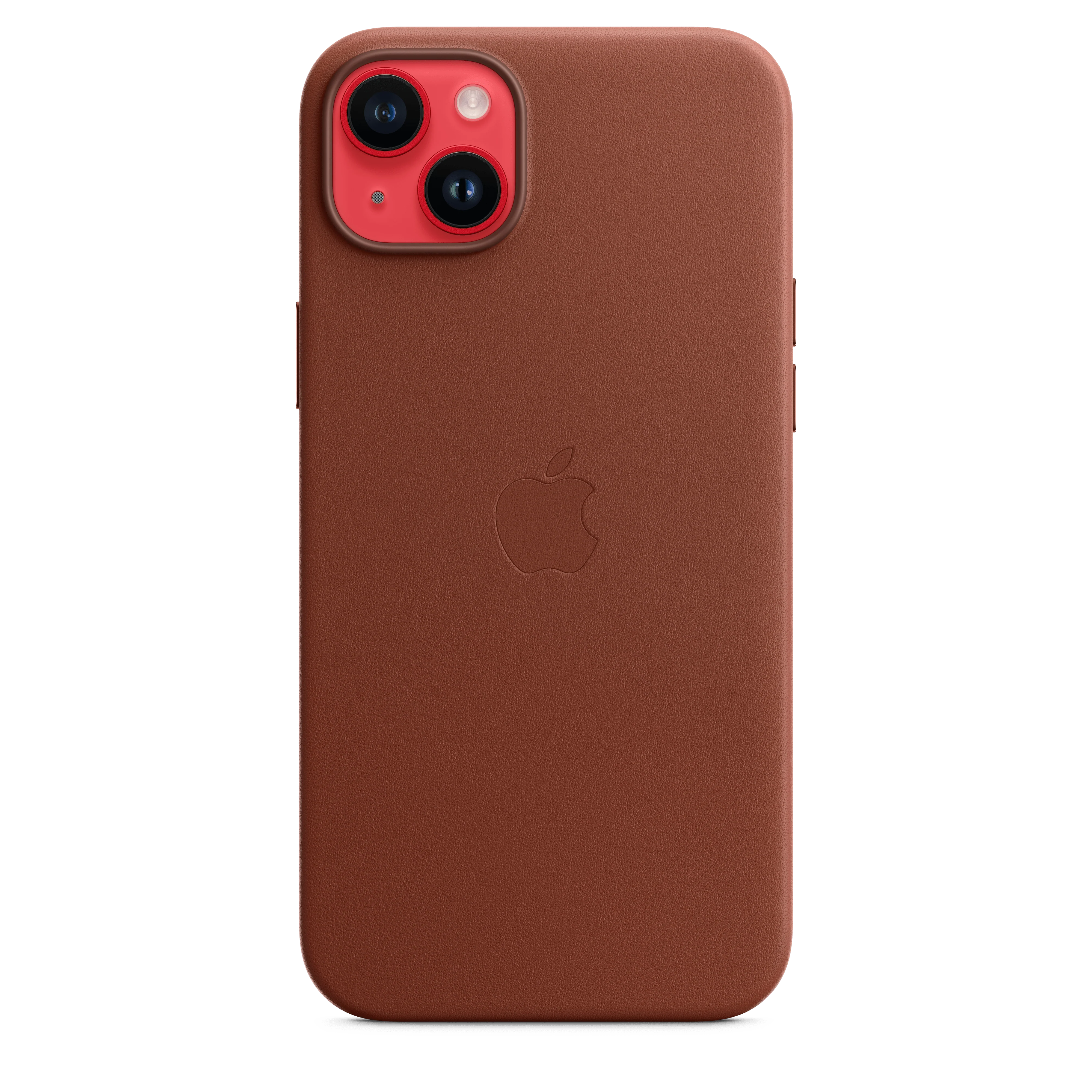 iPhone 14 Plus Leather Case with MagSafe - Umber - Image 4