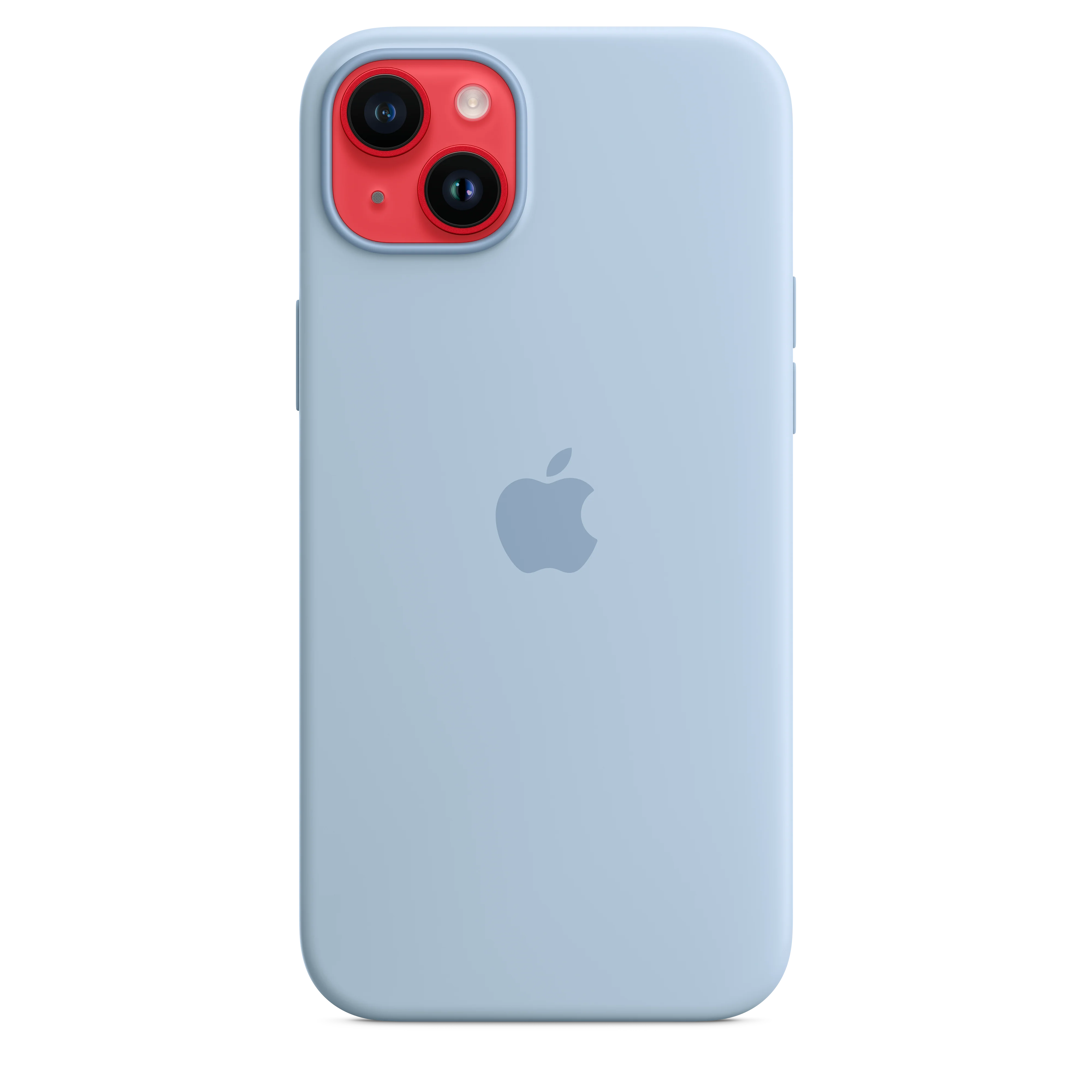 iPhone 14 Plus Silicone Case with MagSafe - Sky - Image 6