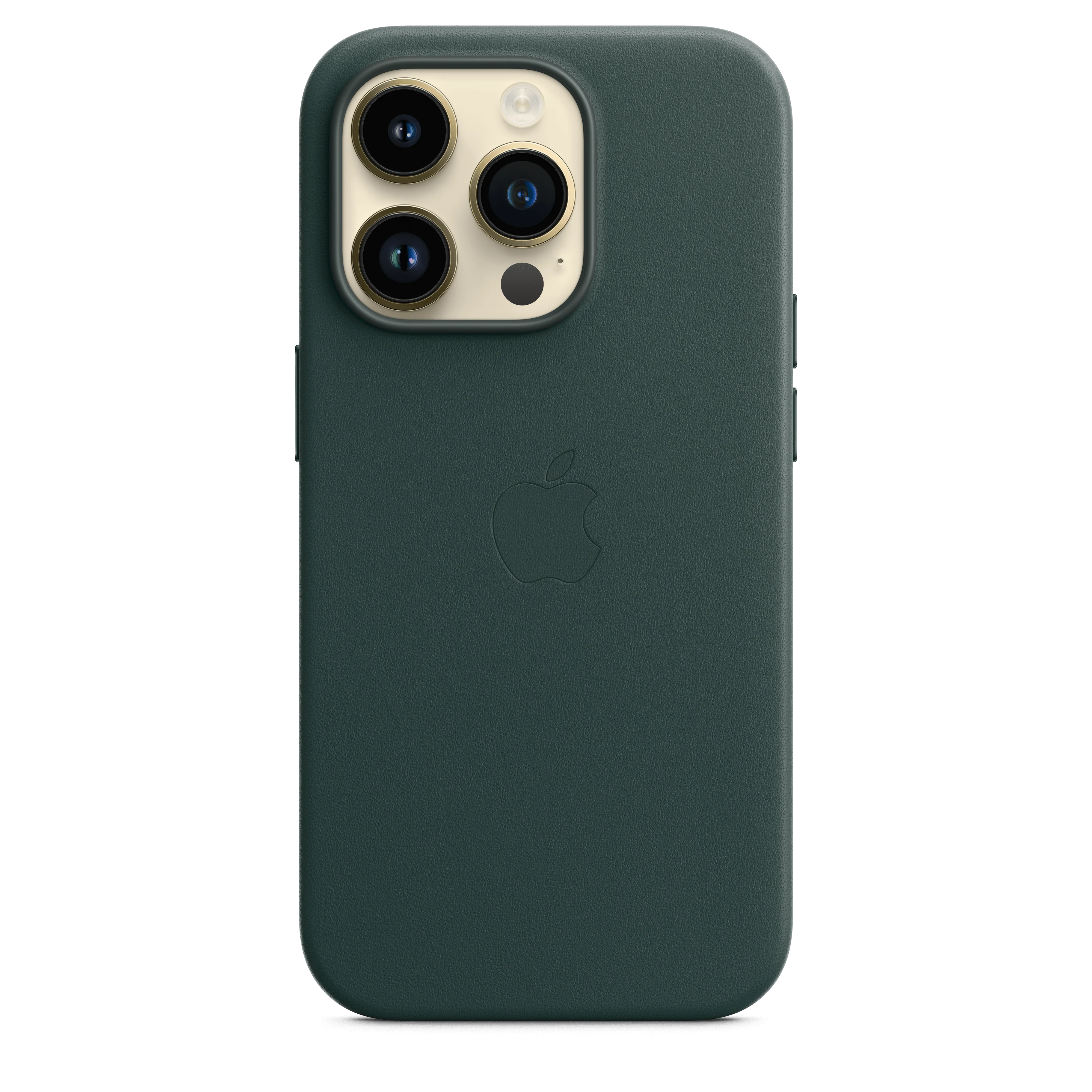 iPhone 14 Pro Leather Case with MagSafe - Forest Green - Image 2
