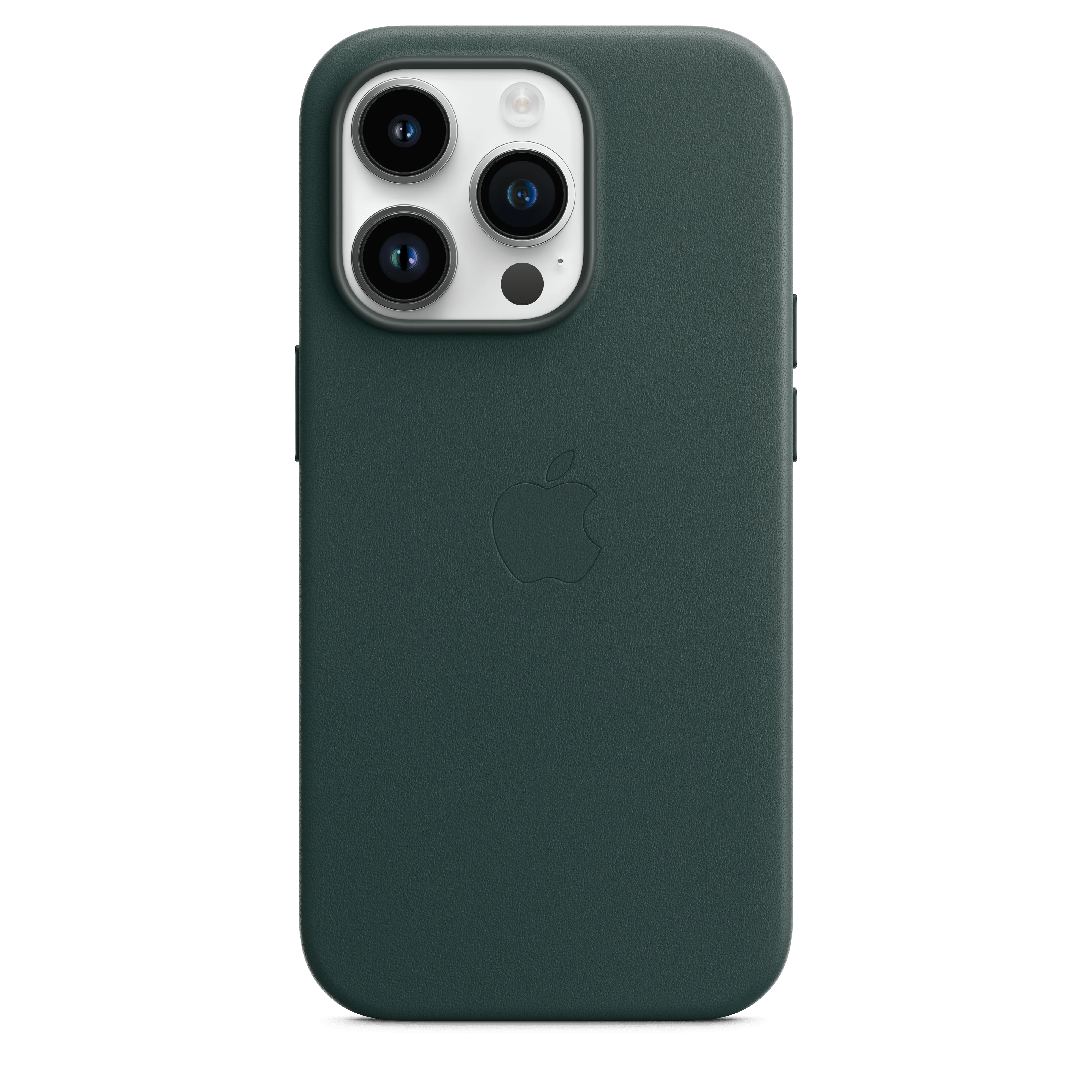 iPhone 14 Pro Leather Case with MagSafe - Forest Green - Image 3