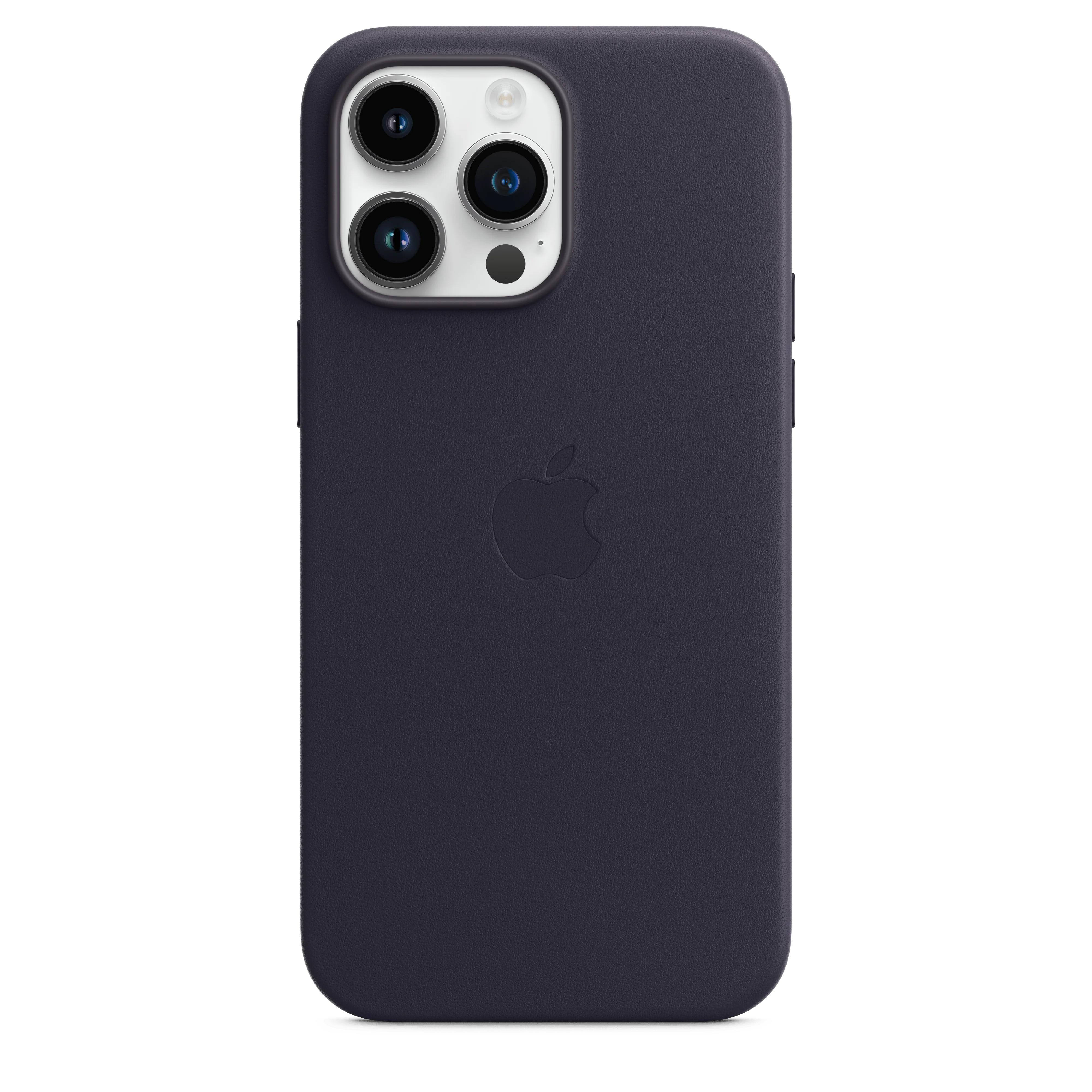iPhone 14 Pro Max Leather Case with MagSafe - Midnight - Image 3