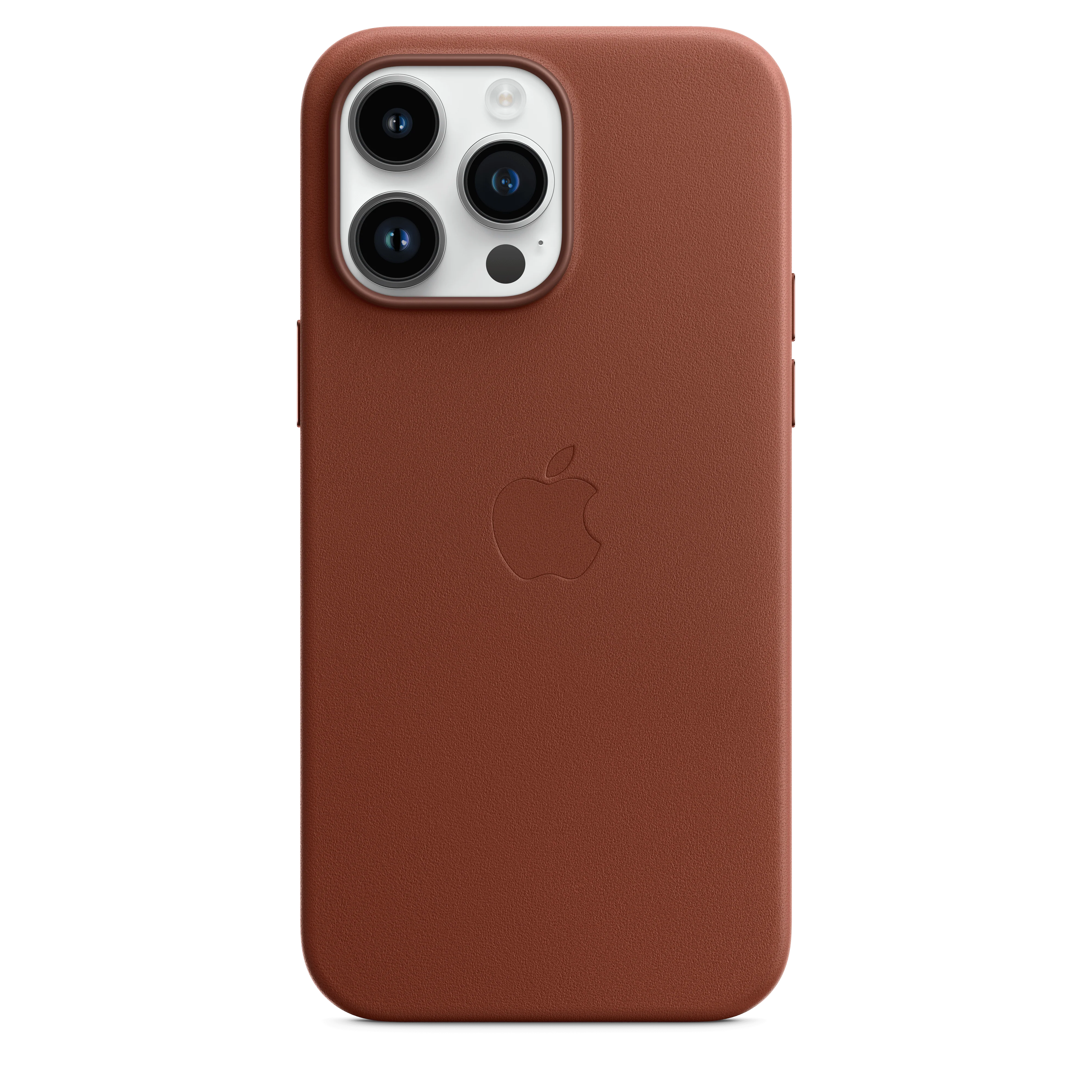 iPhone 14 Pro Max Leather Case with MagSafe - Umber - Image 3