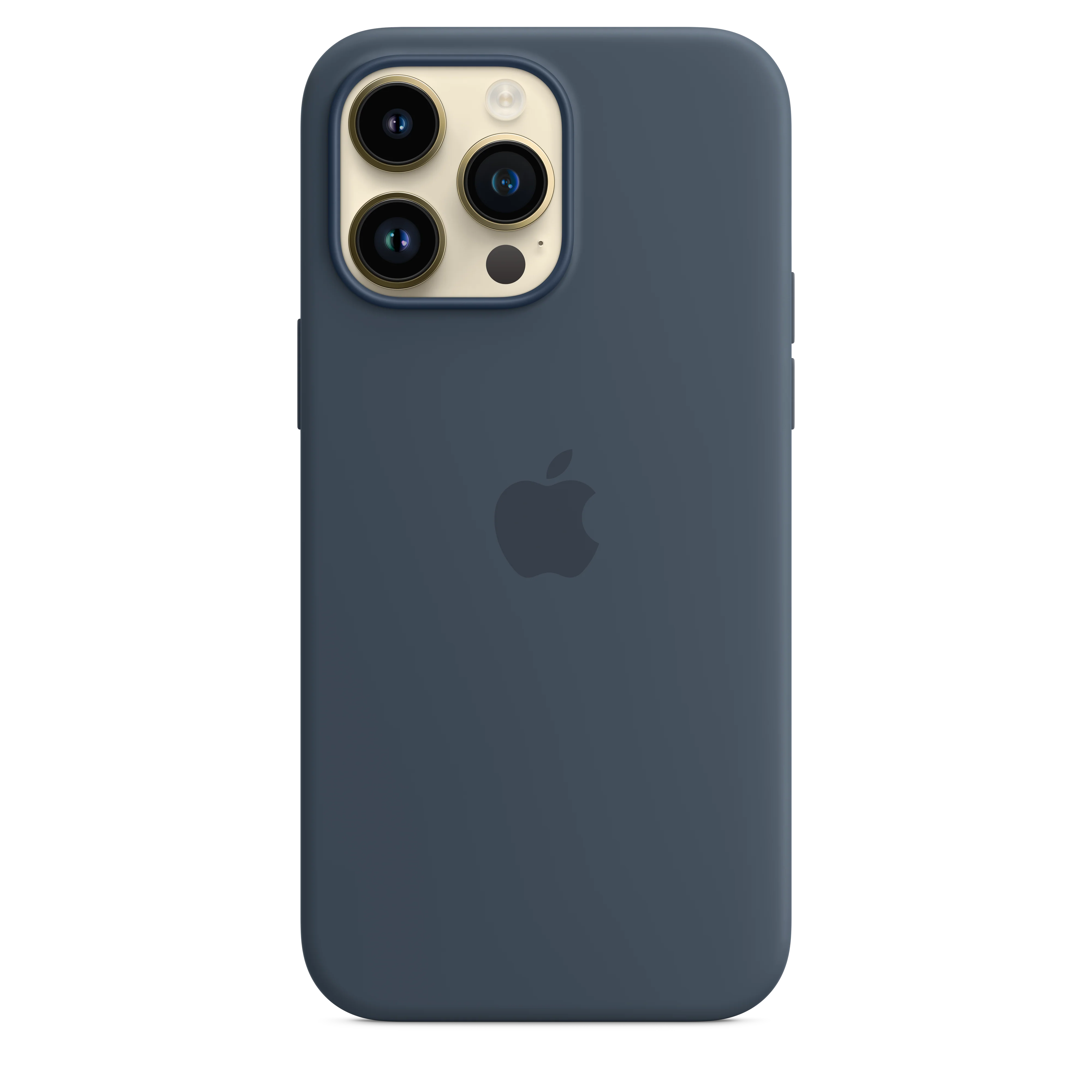 iPhone 14 Pro Max Silicone Case with MagSafe - Storm Blue - Image 2