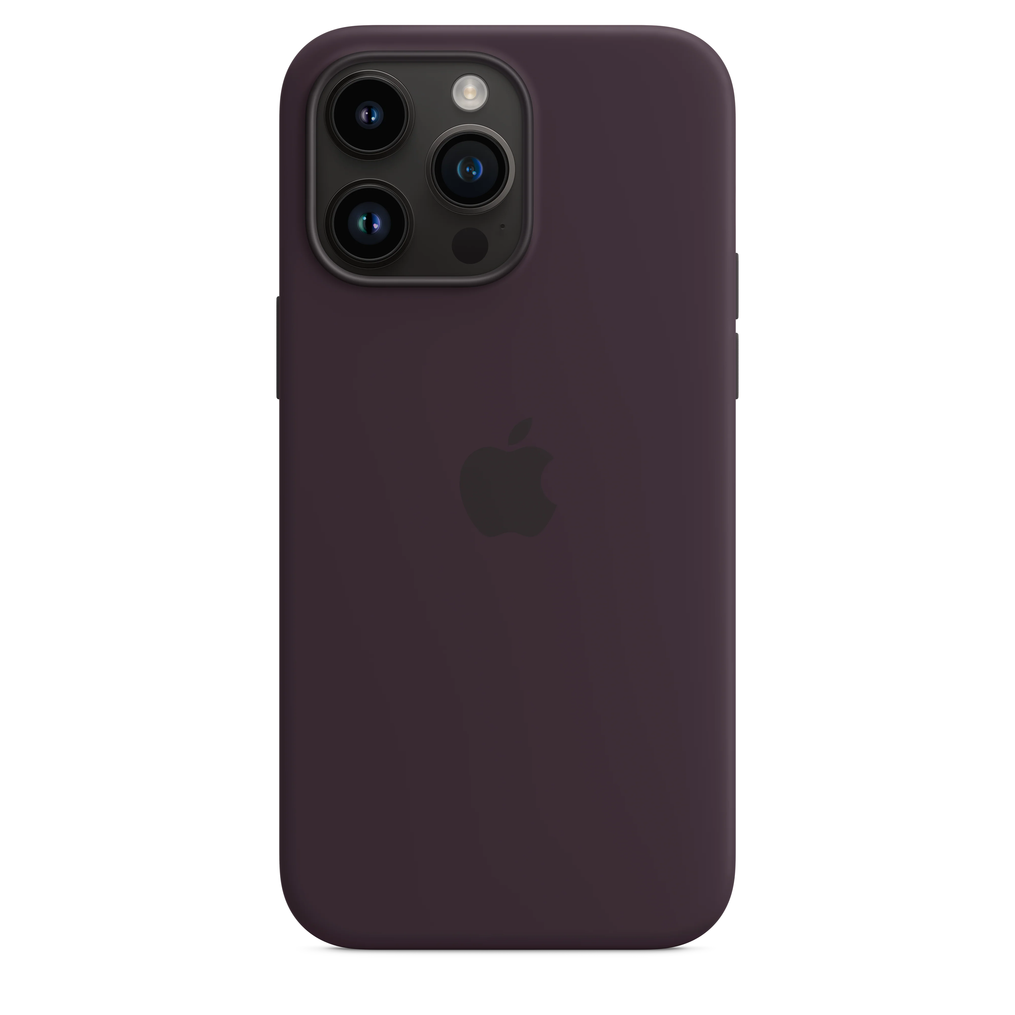 iPhone 14 Pro Max Silicone Case with MagSafe - Elderberry - Image 4