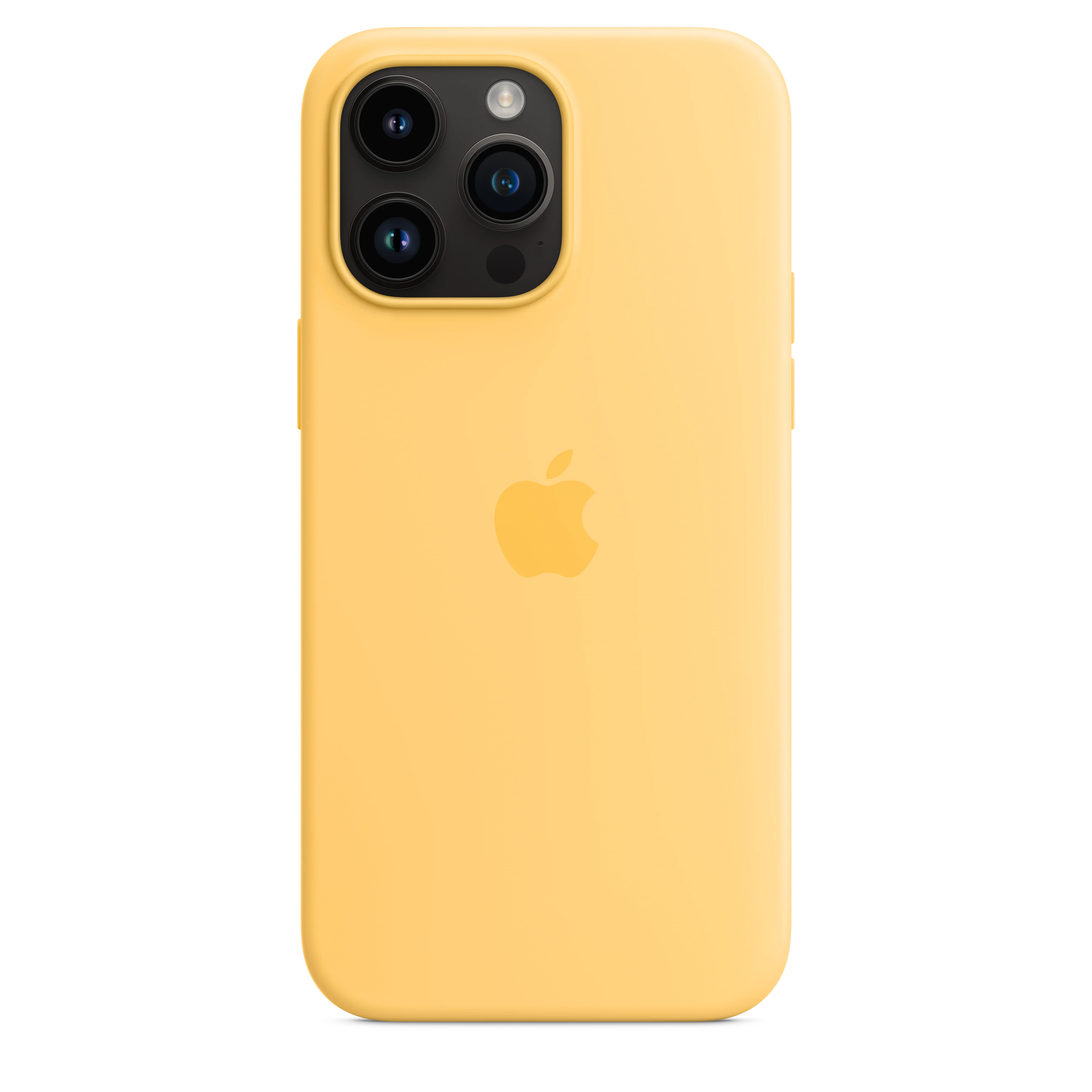 iPhone 14 Pro Max Silicone Case with MagSafe - Sunglow - Image 4