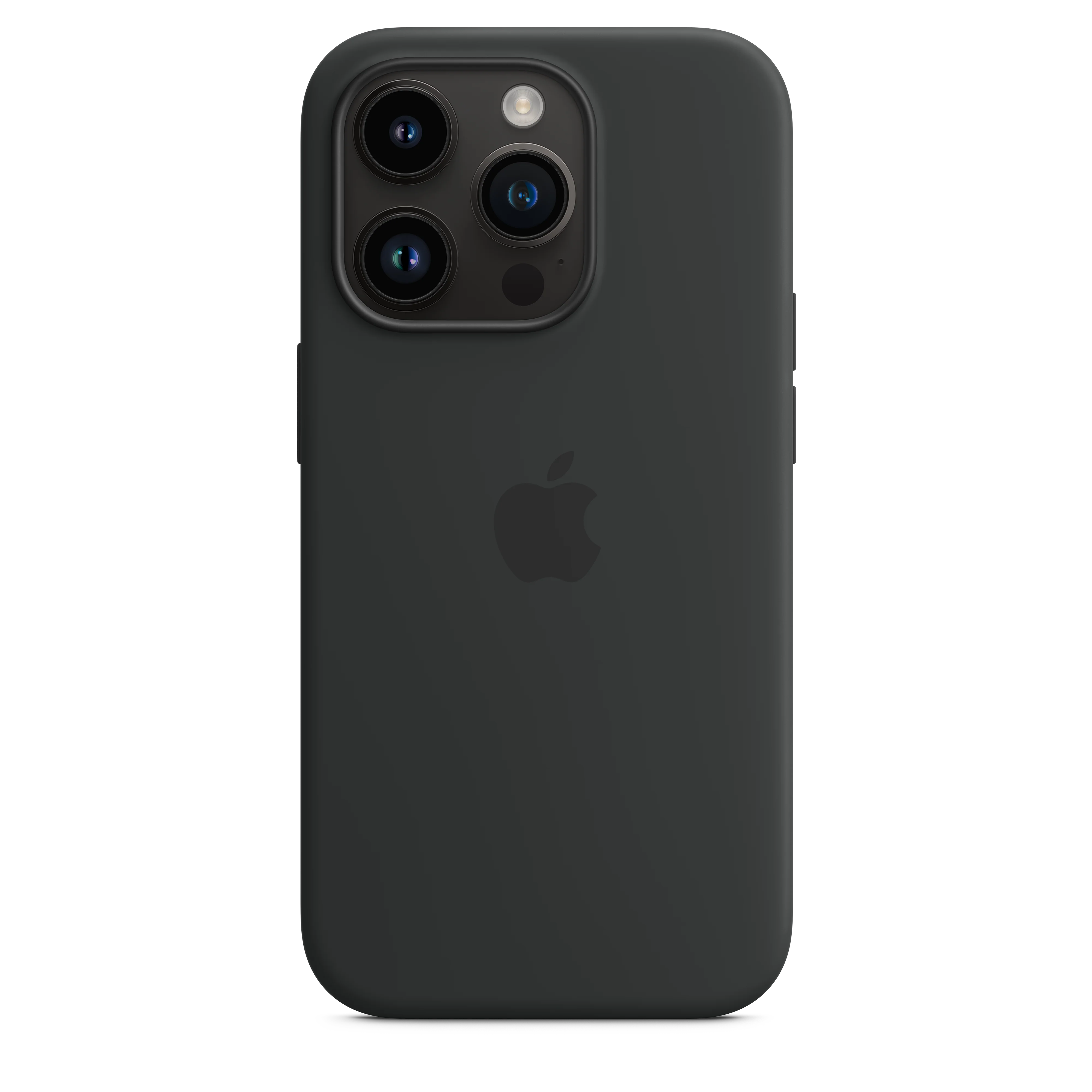 iPhone 14 Pro Silicone Case with MagSafe - Midnight - Image 4