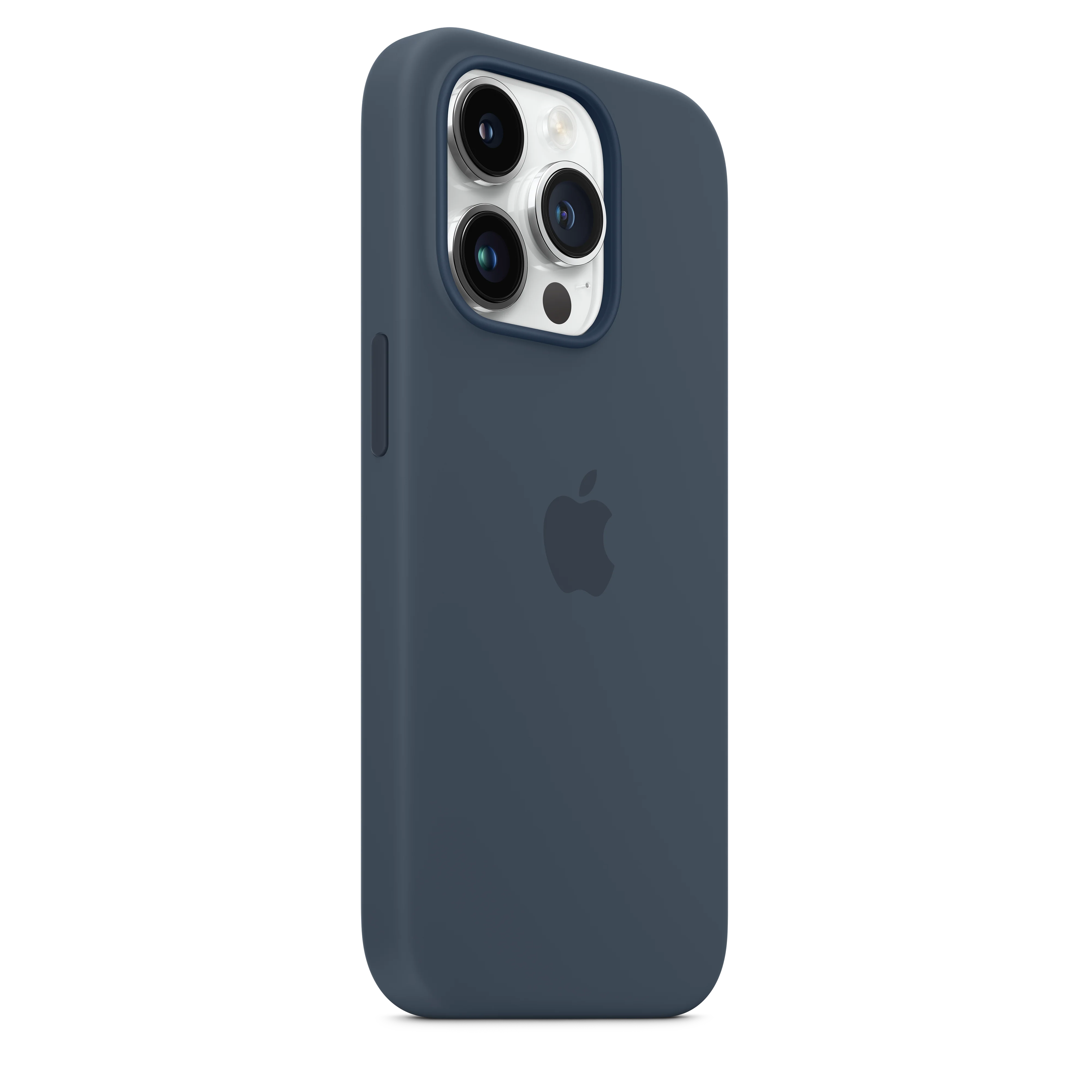 iPhone 14 Pro Silicone Case with MagSafe - Storm Blue - Image 5