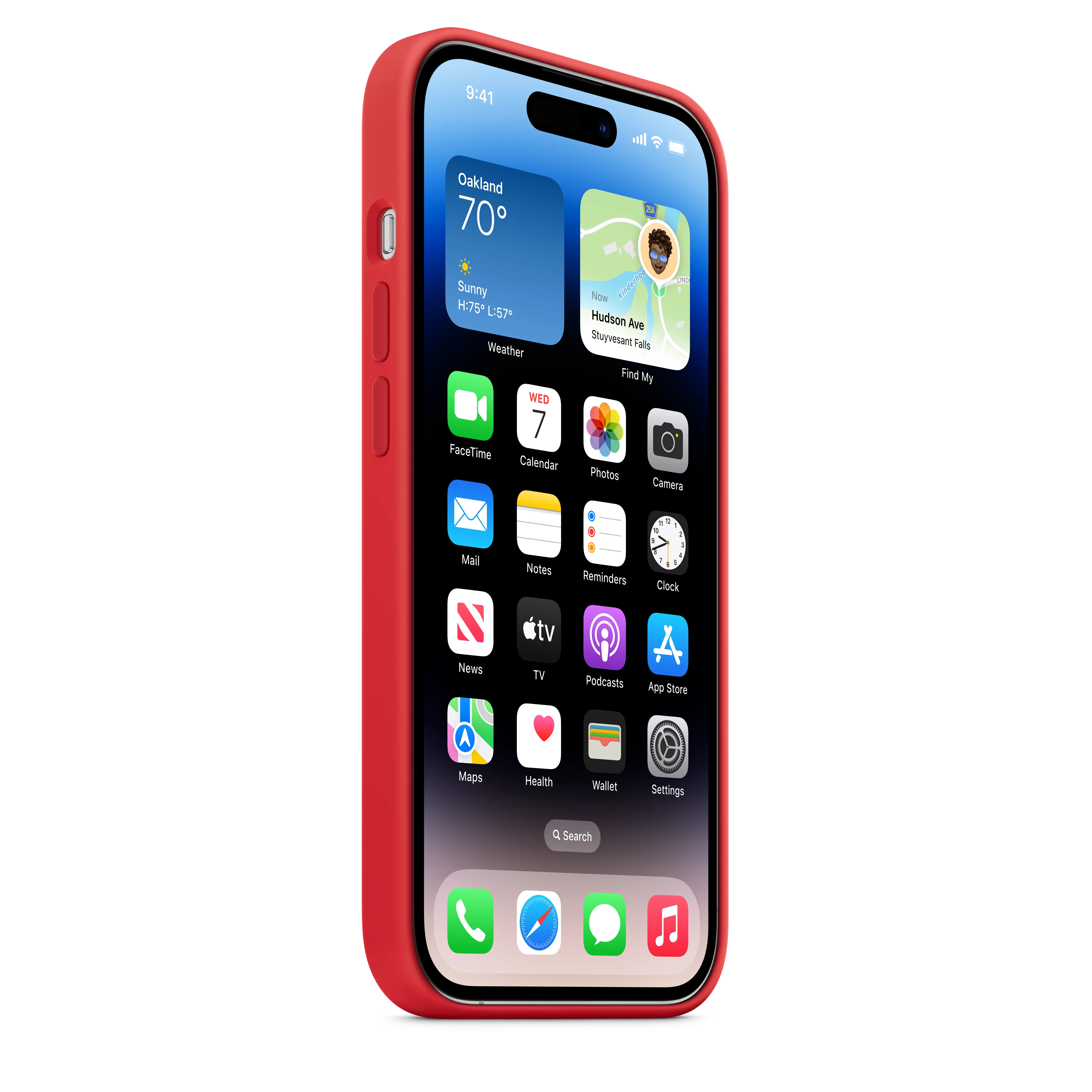 iPhone 14 Pro Silicone Case with MagSafe - (PRODUCT)RED - Image 6