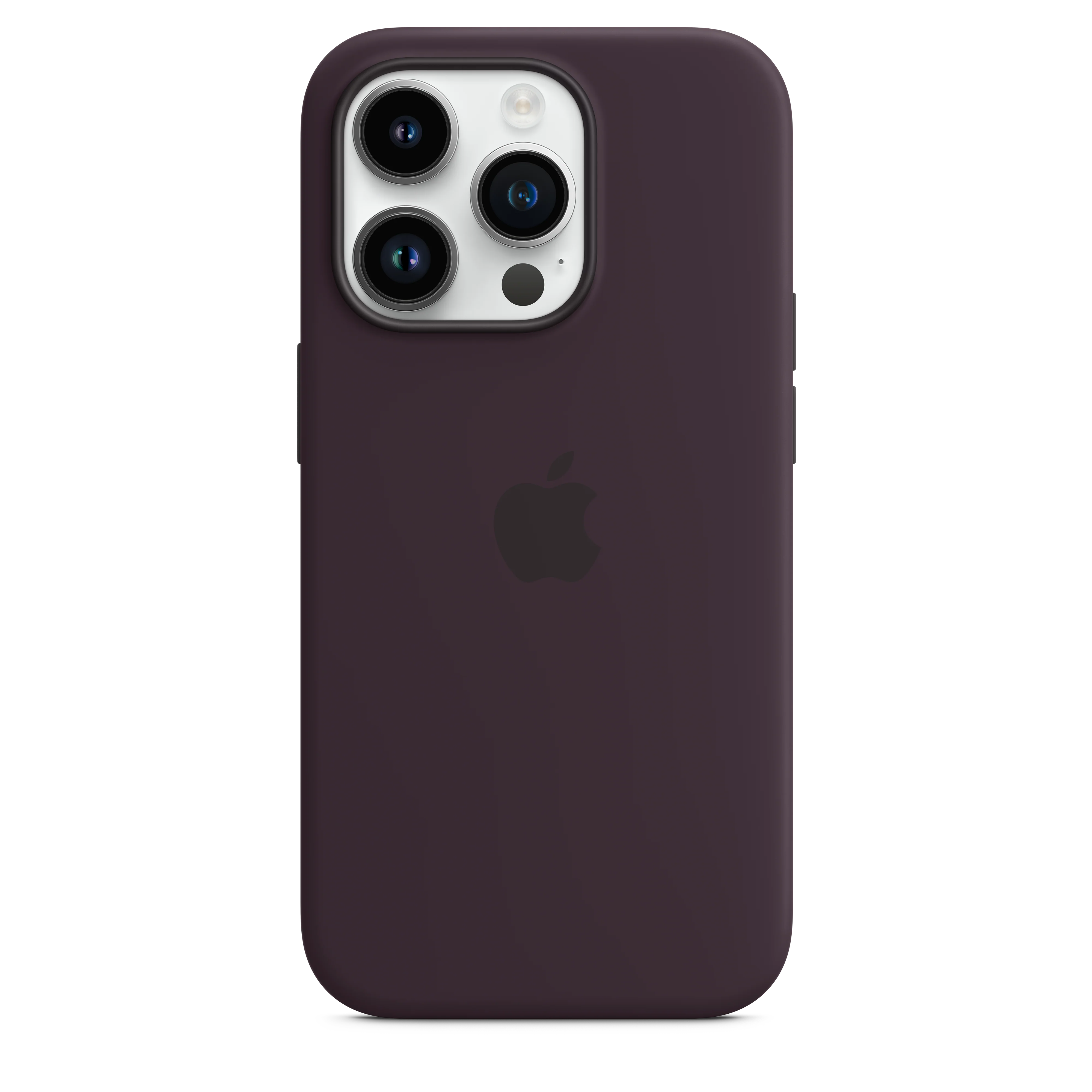 iPhone 14 Pro Silicone Case with MagSafe - Elderberry - Image 3