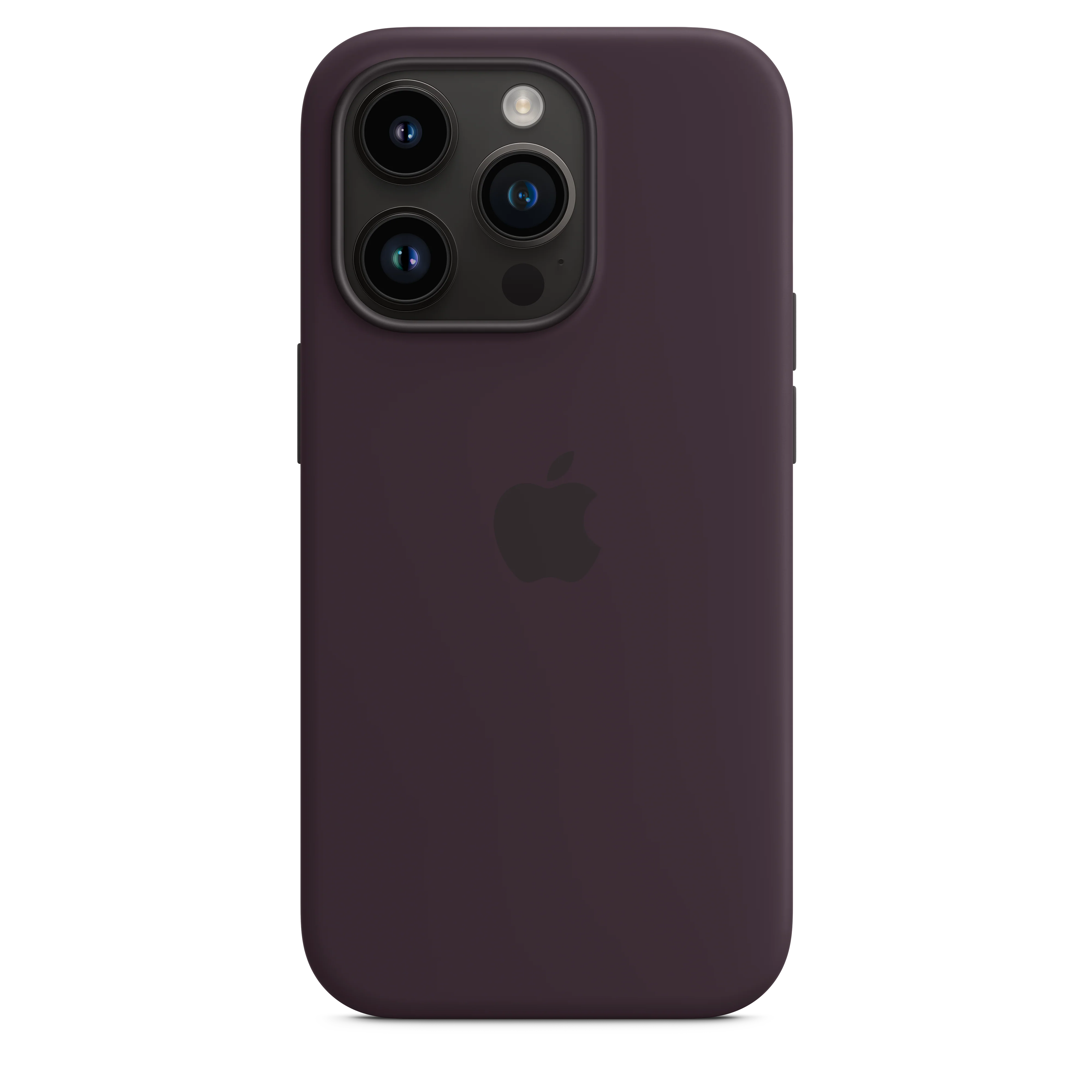 iPhone 14 Pro Silicone Case with MagSafe - Elderberry - Image 4