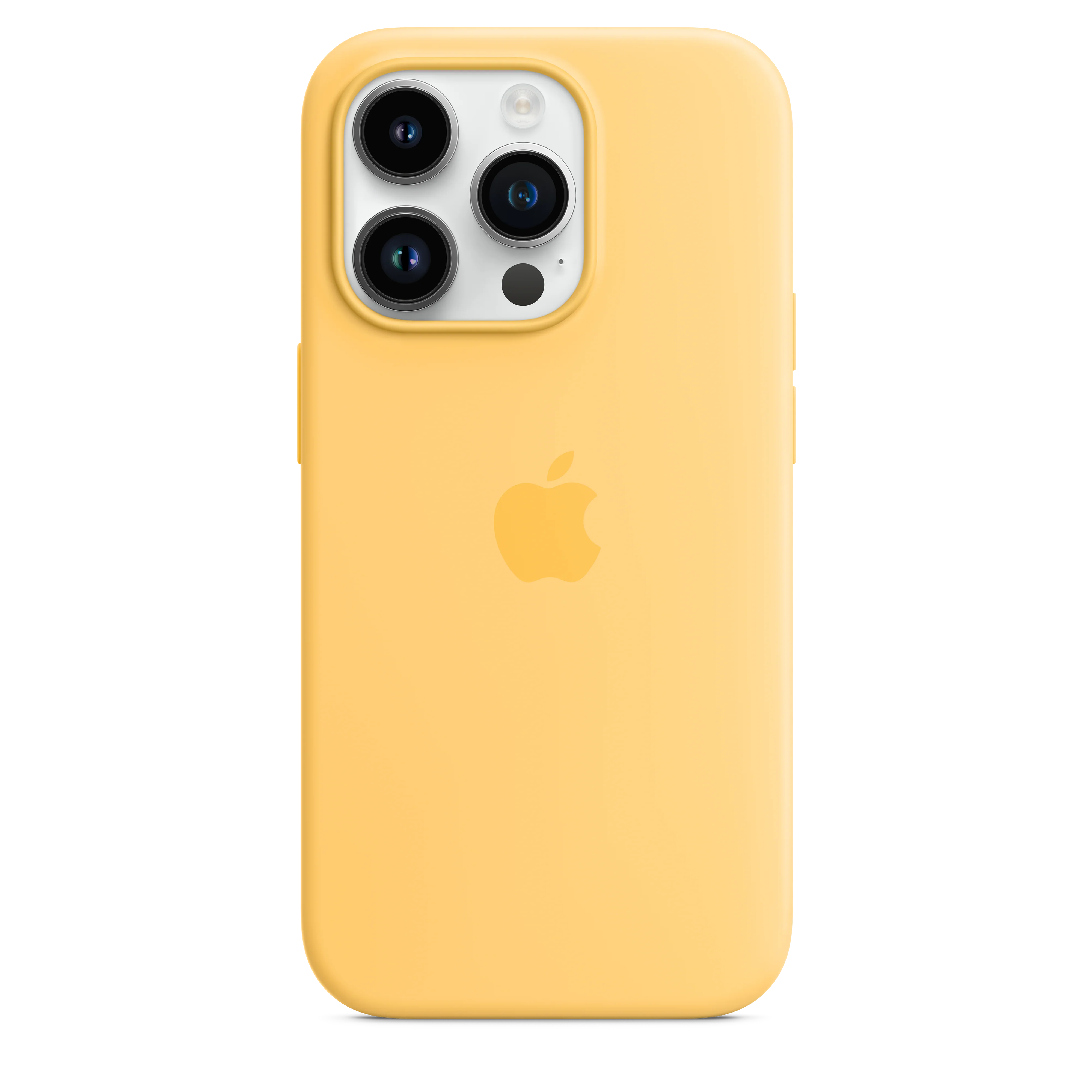 iPhone 14 Pro Silicone Case with MagSafe - Sunglow - Image 3
