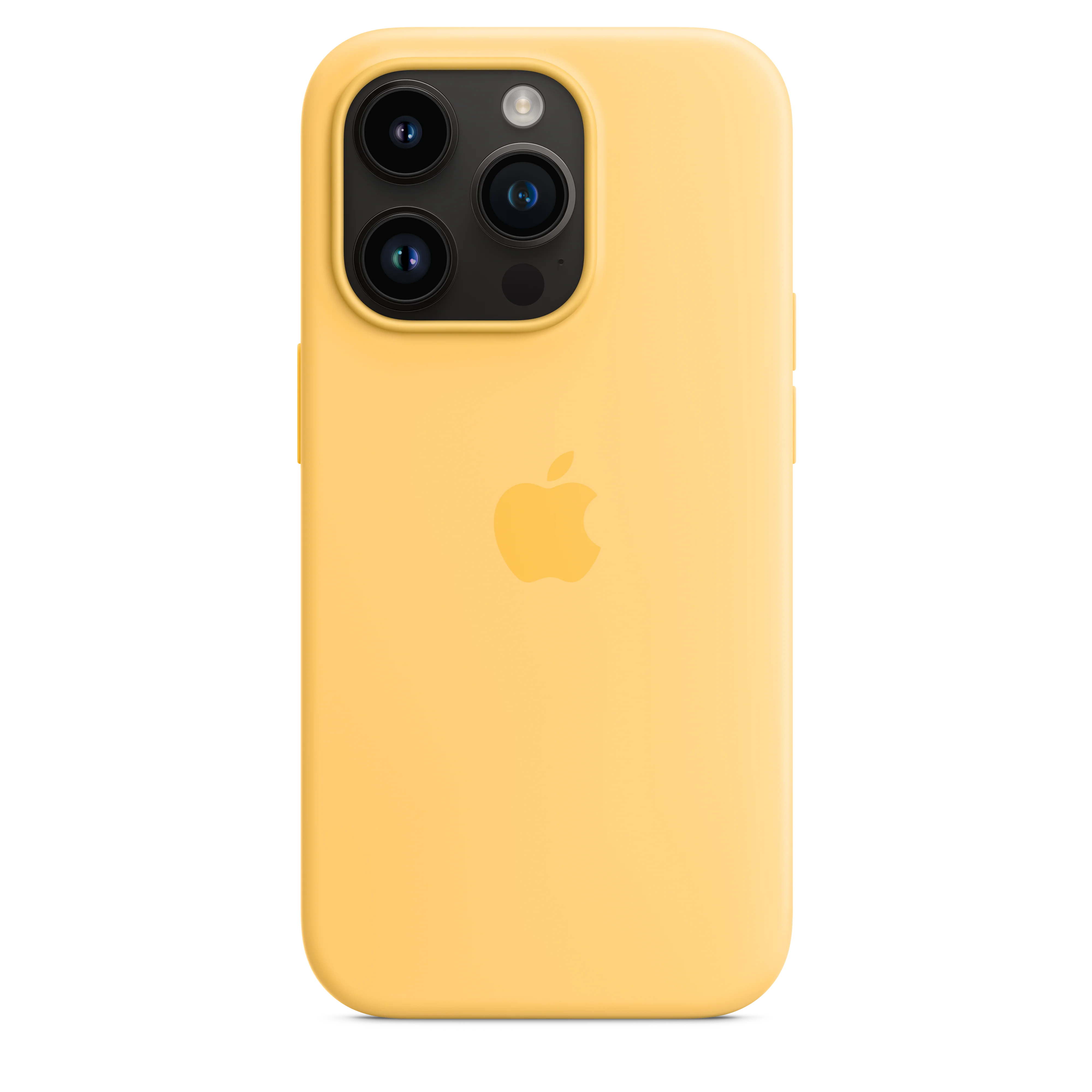 iPhone 14 Pro Silicone Case with MagSafe - Sunglow - Image 4