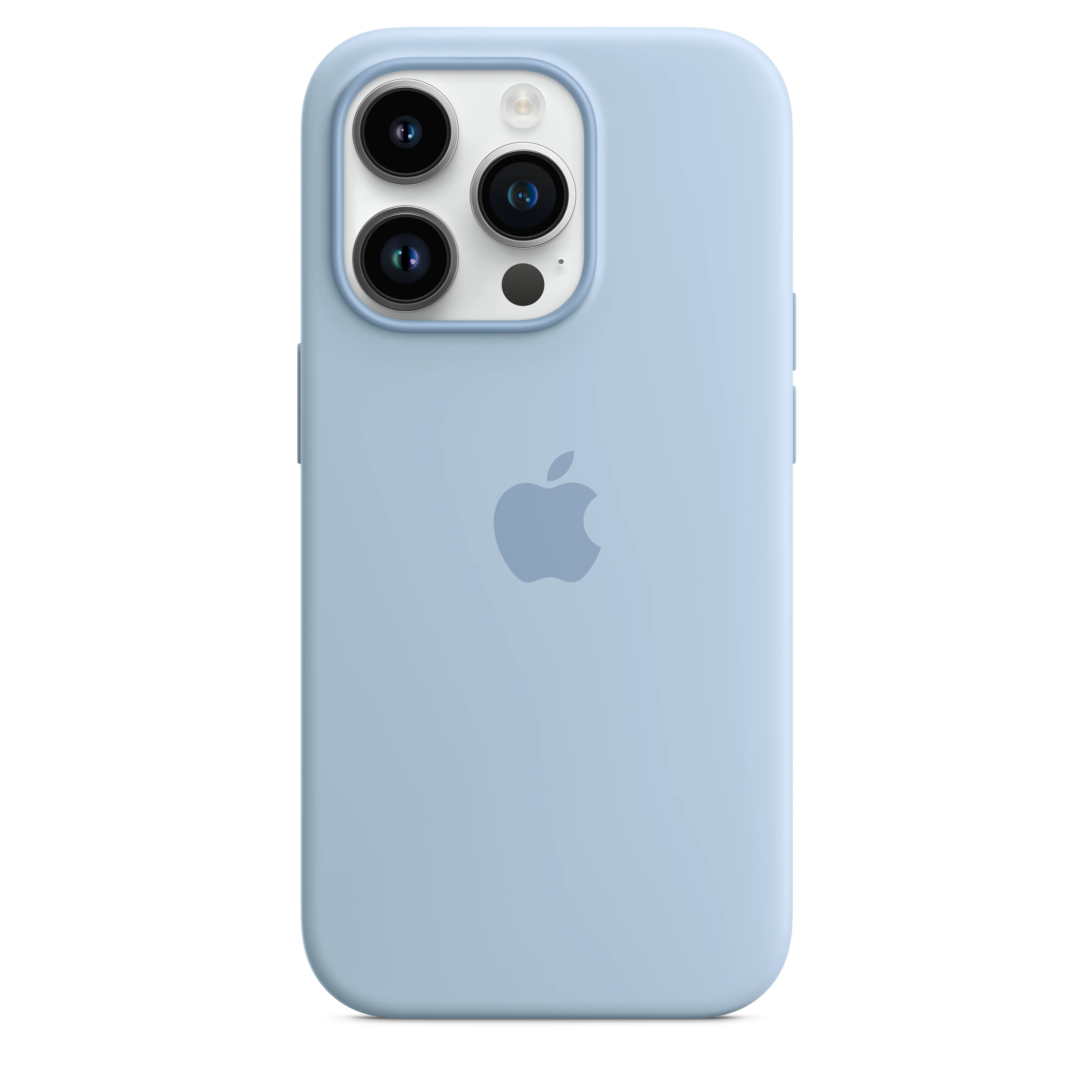 iPhone 14 Pro Silicone Case with MagSafe - Sky - Image 3