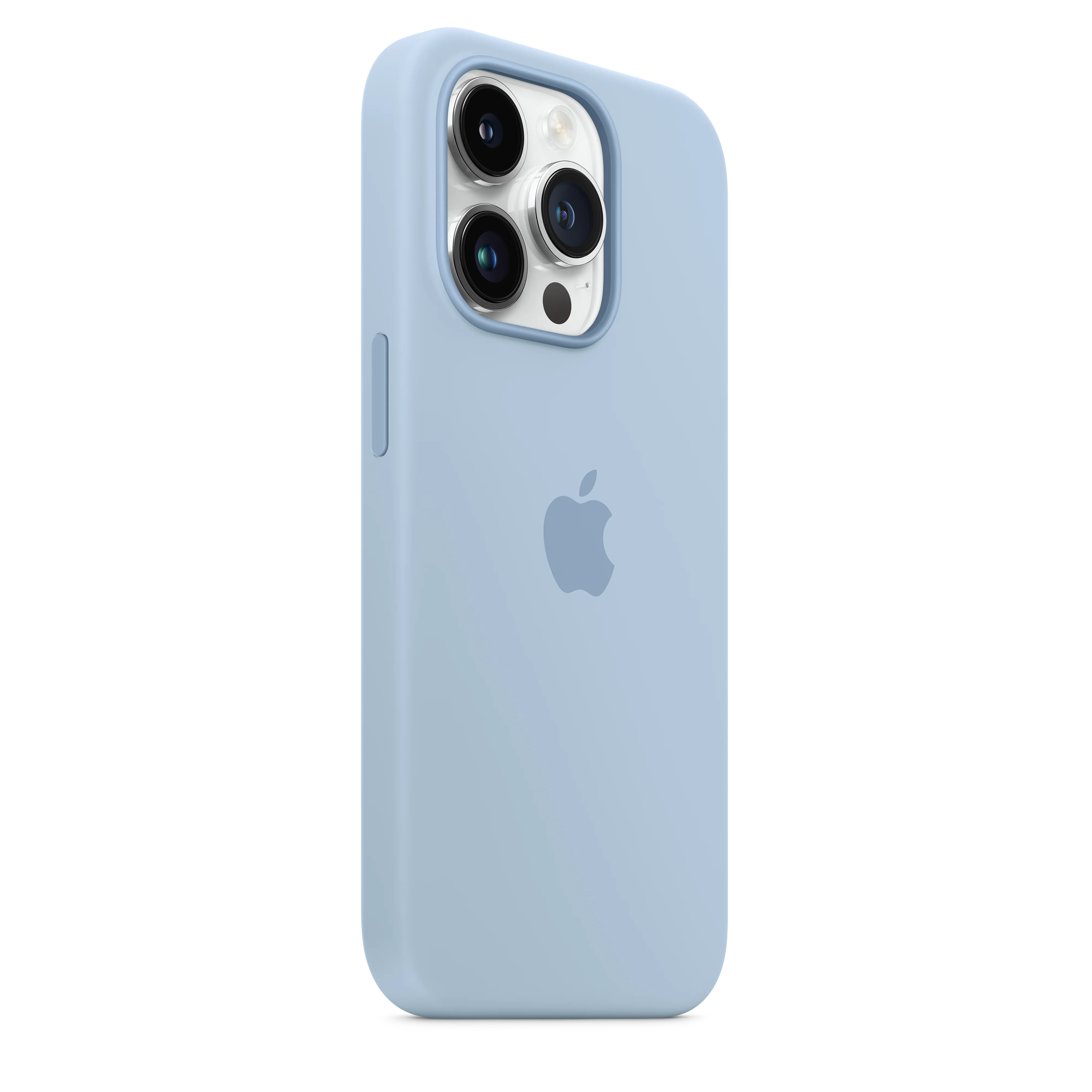 iPhone 14 Pro Silicone Case with MagSafe - Sky - Image 5