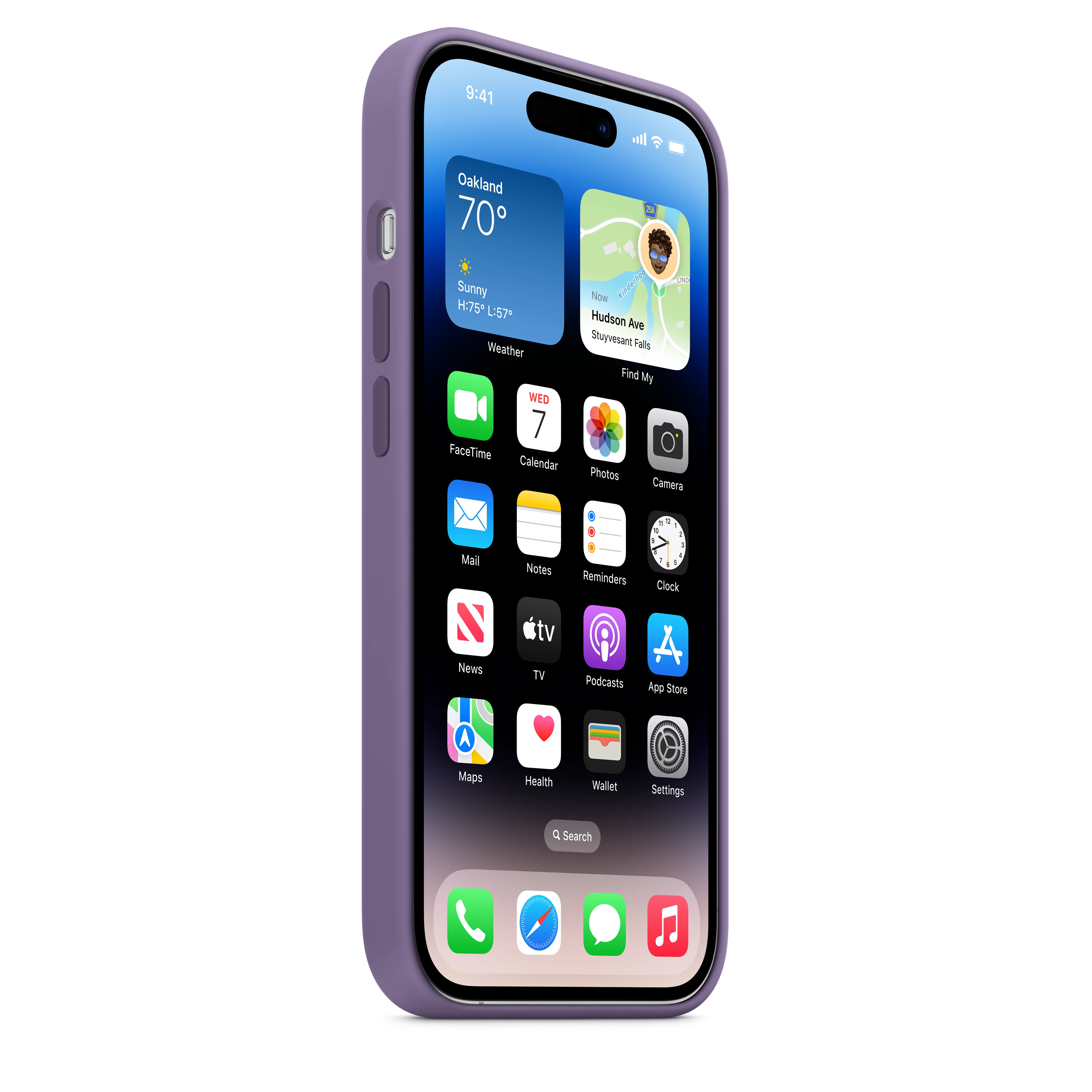 iPhone 14 Pro Silicone Case with MagSafe - Iris - Image 6