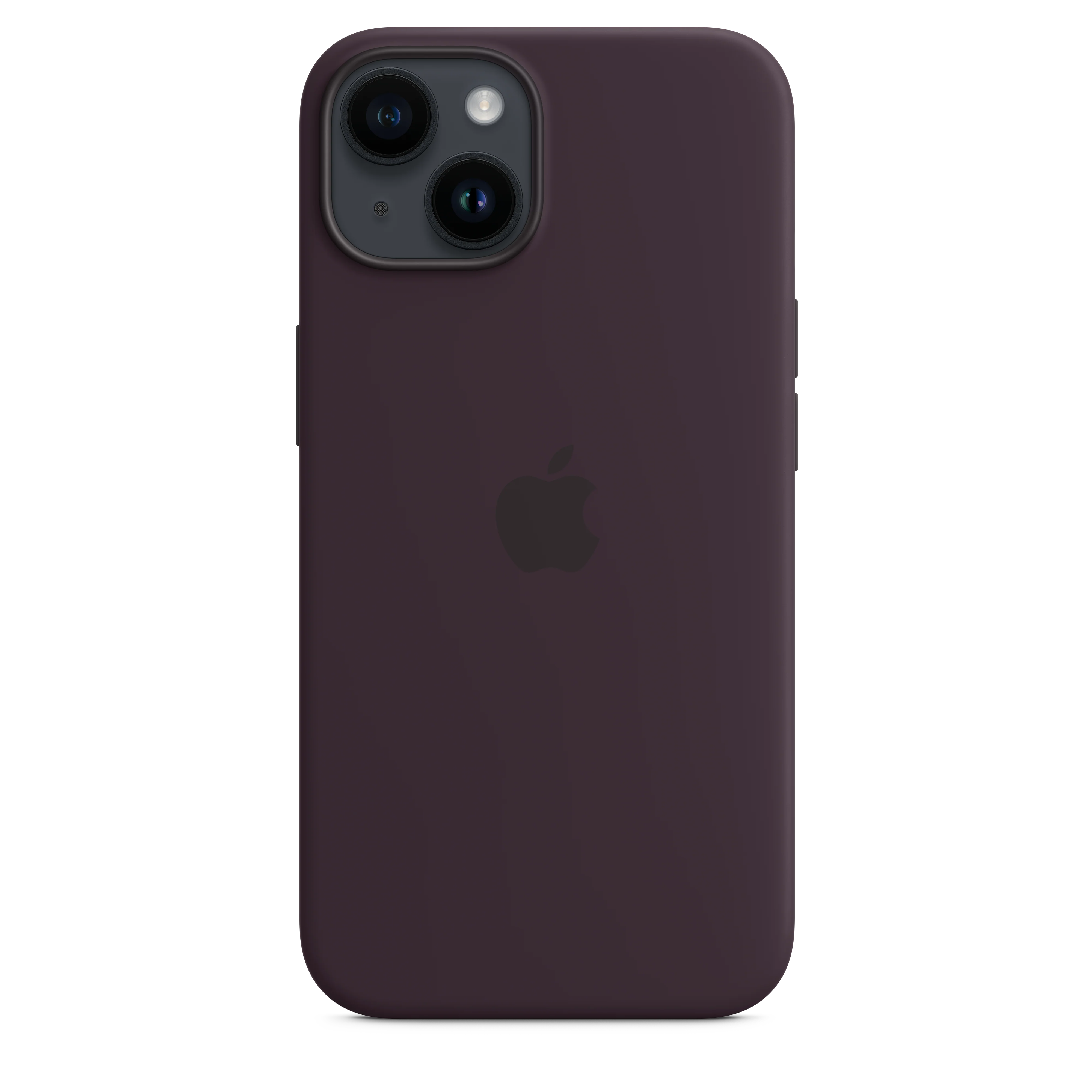 iPhone 14 Silicone Case with MagSafe - Elderberry - Image 3