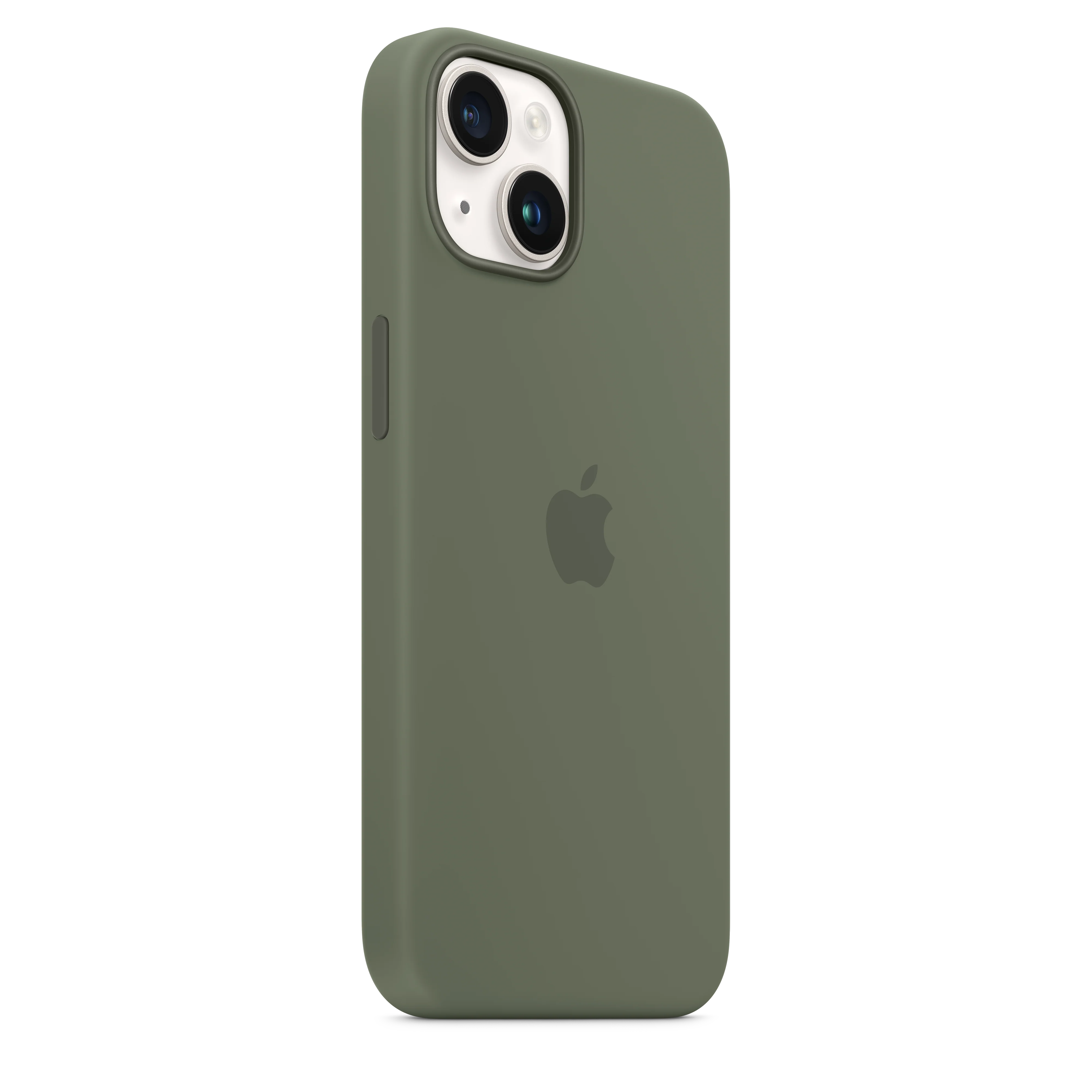 iPhone 14 Silicone Case with MagSafe - Olive - Image 7