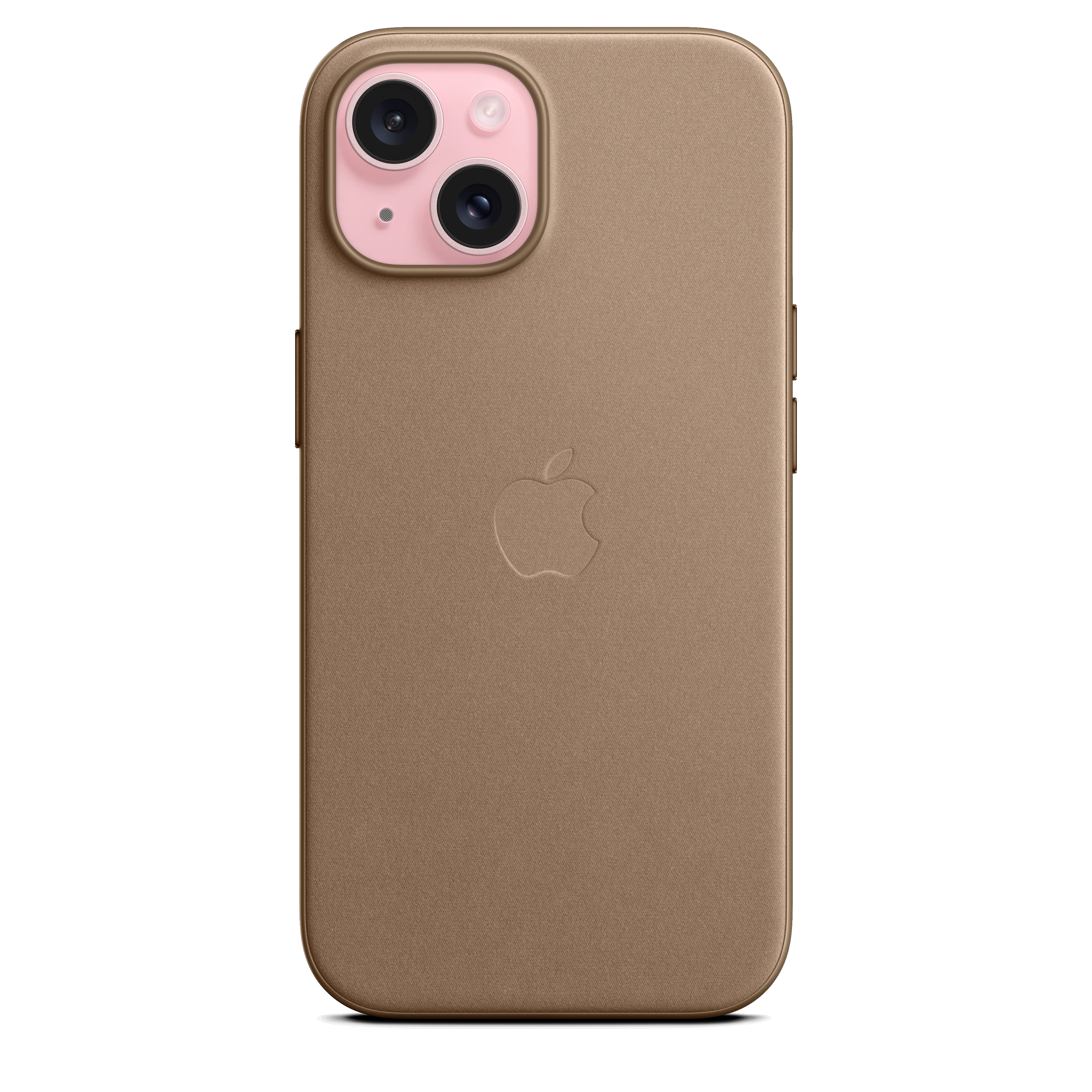iPhone 15 FineWoven Case with MagSafe - Taupe - Image 2