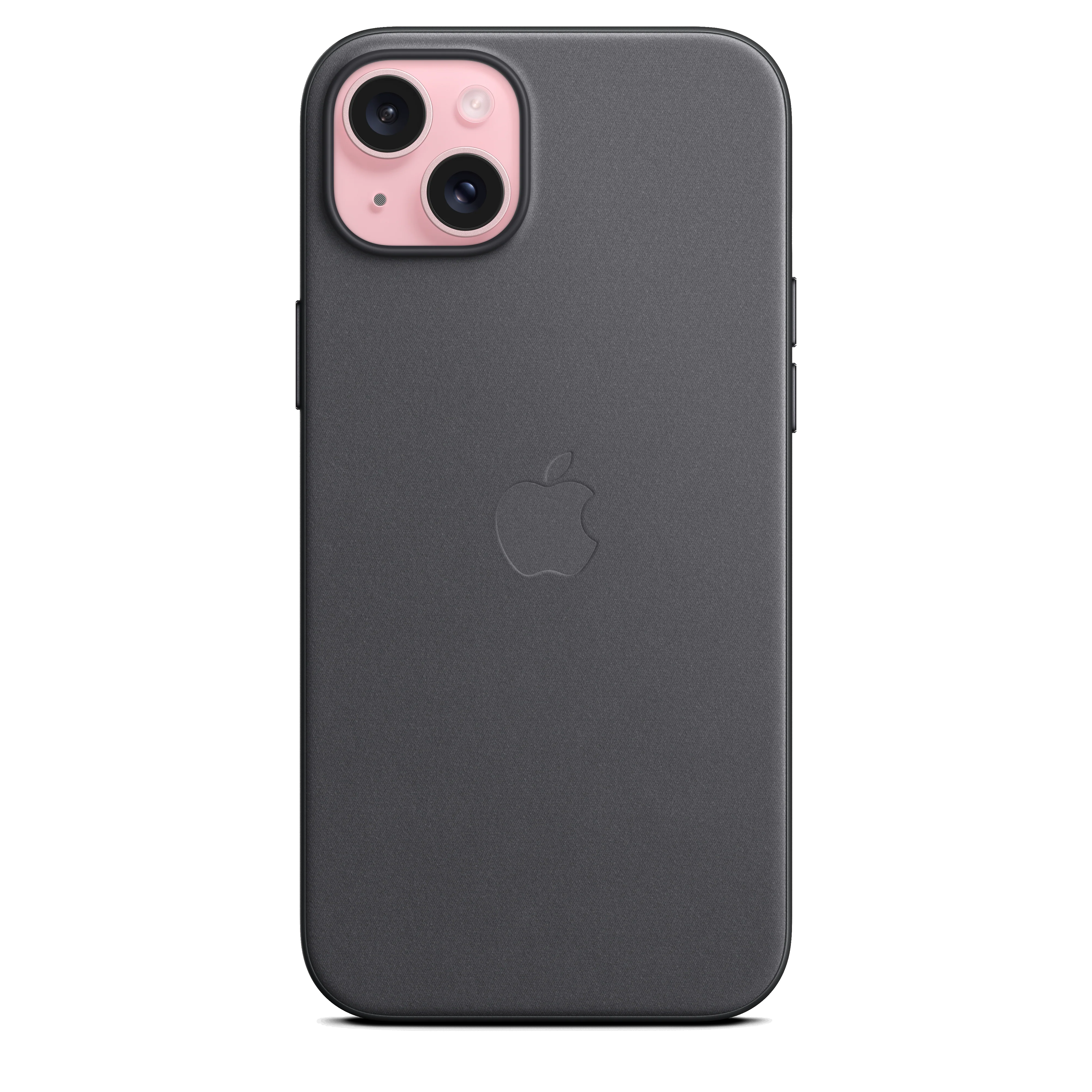 iPhone 15 Plus FineWoven Case with MagSafe - Black - Image 2