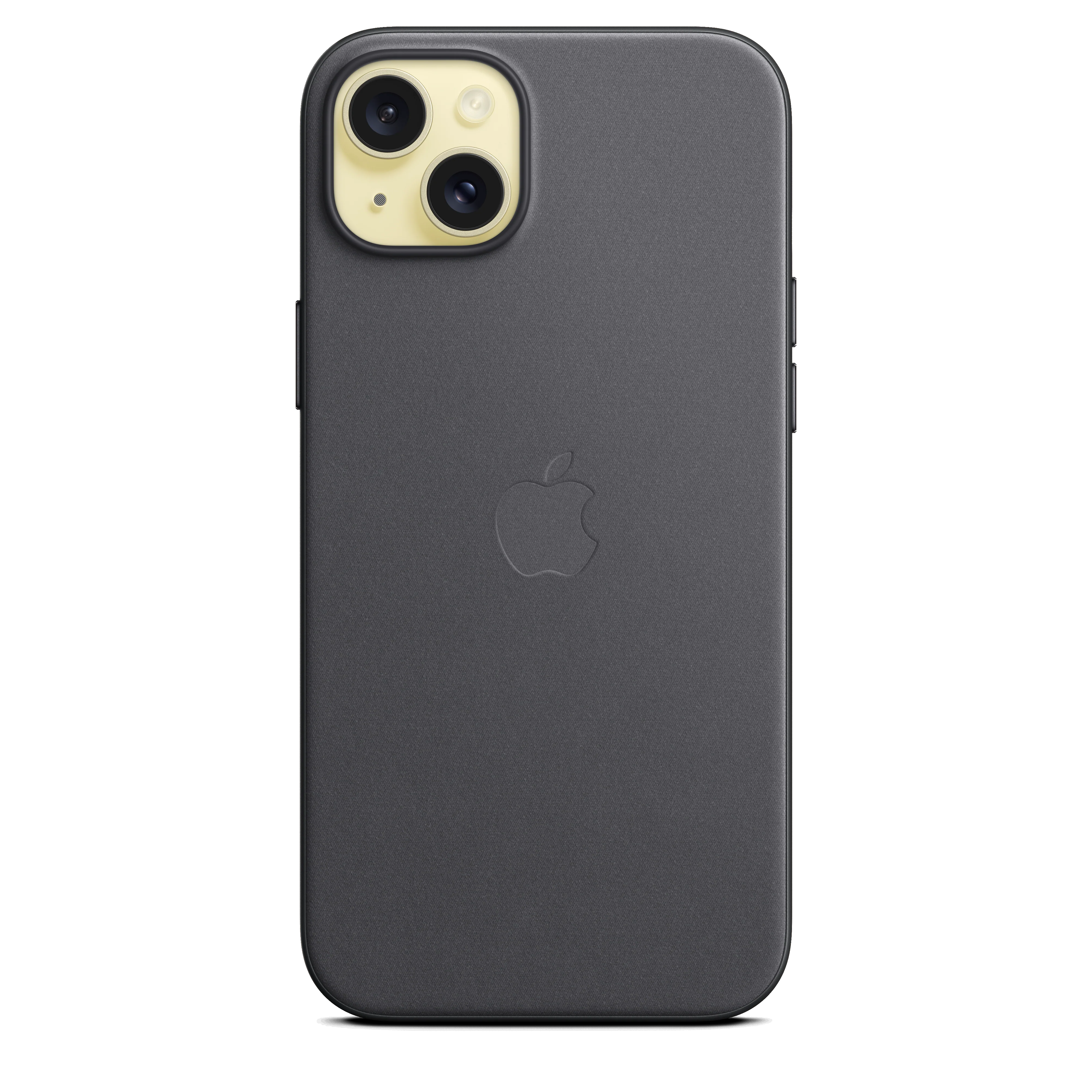 iPhone 15 Plus FineWoven Case with MagSafe - Black - Image 3