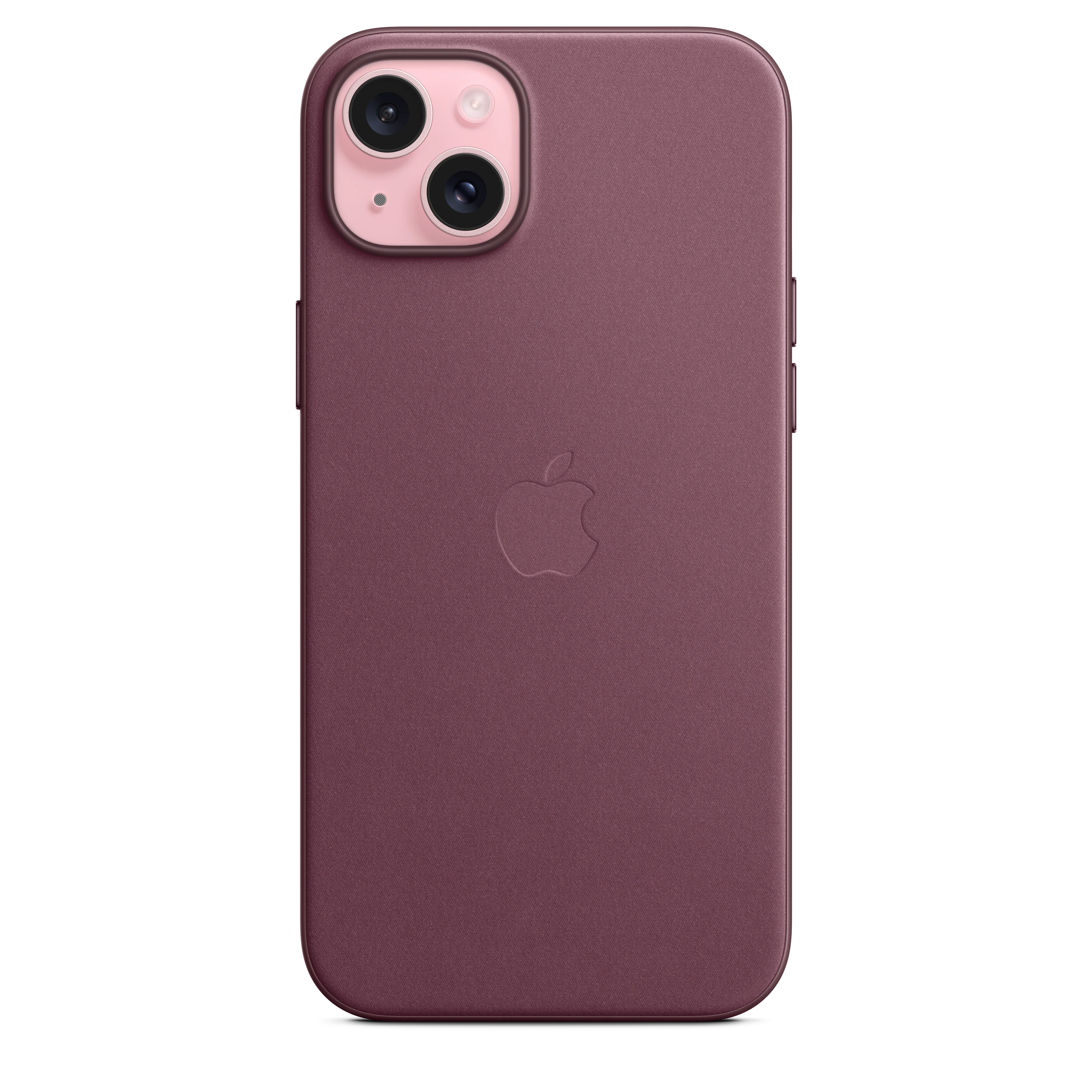 iPhone 15 Plus FineWoven Case with MagSafe - Mulberry - Image 2