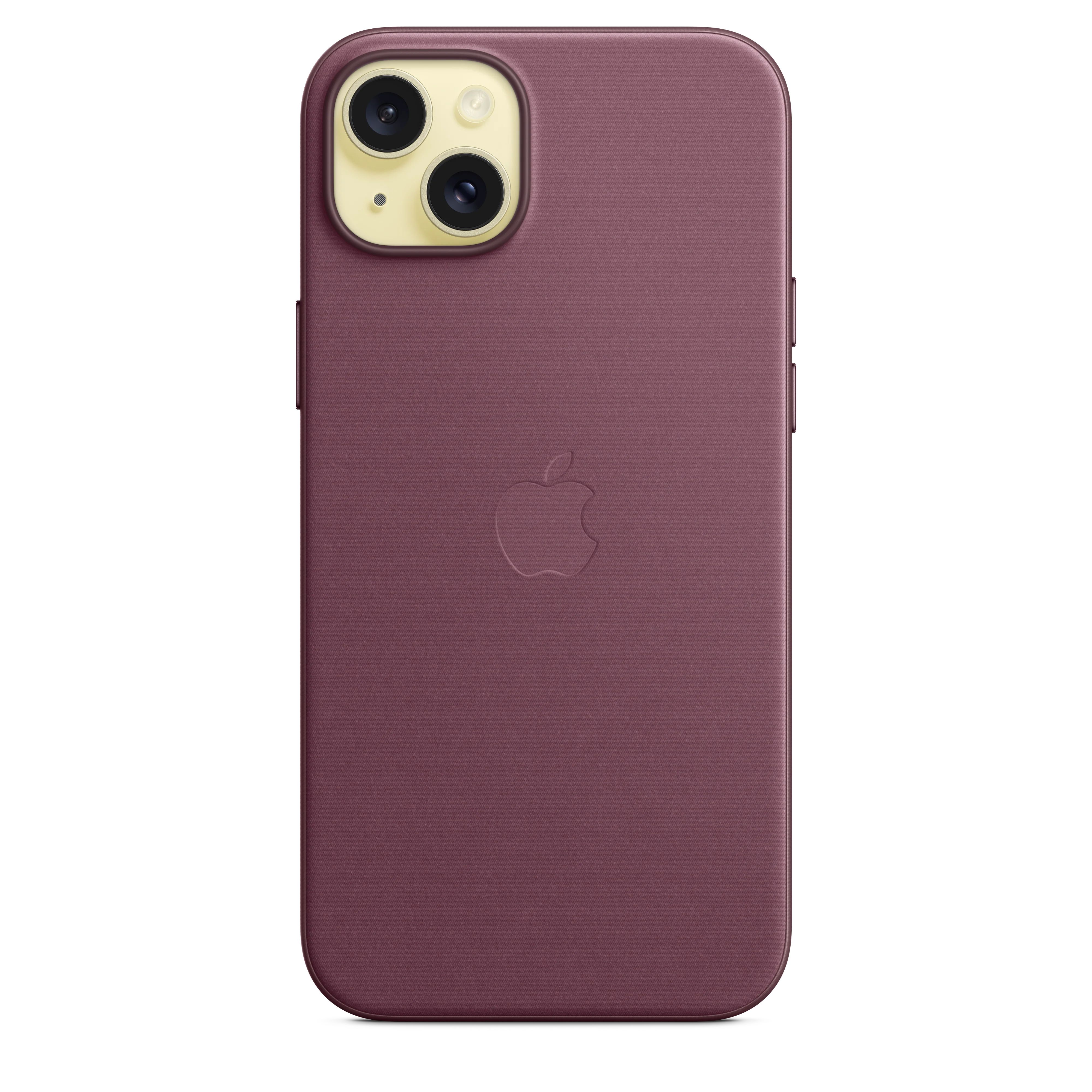 iPhone 15 Plus FineWoven Case with MagSafe - Mulberry - Image 3