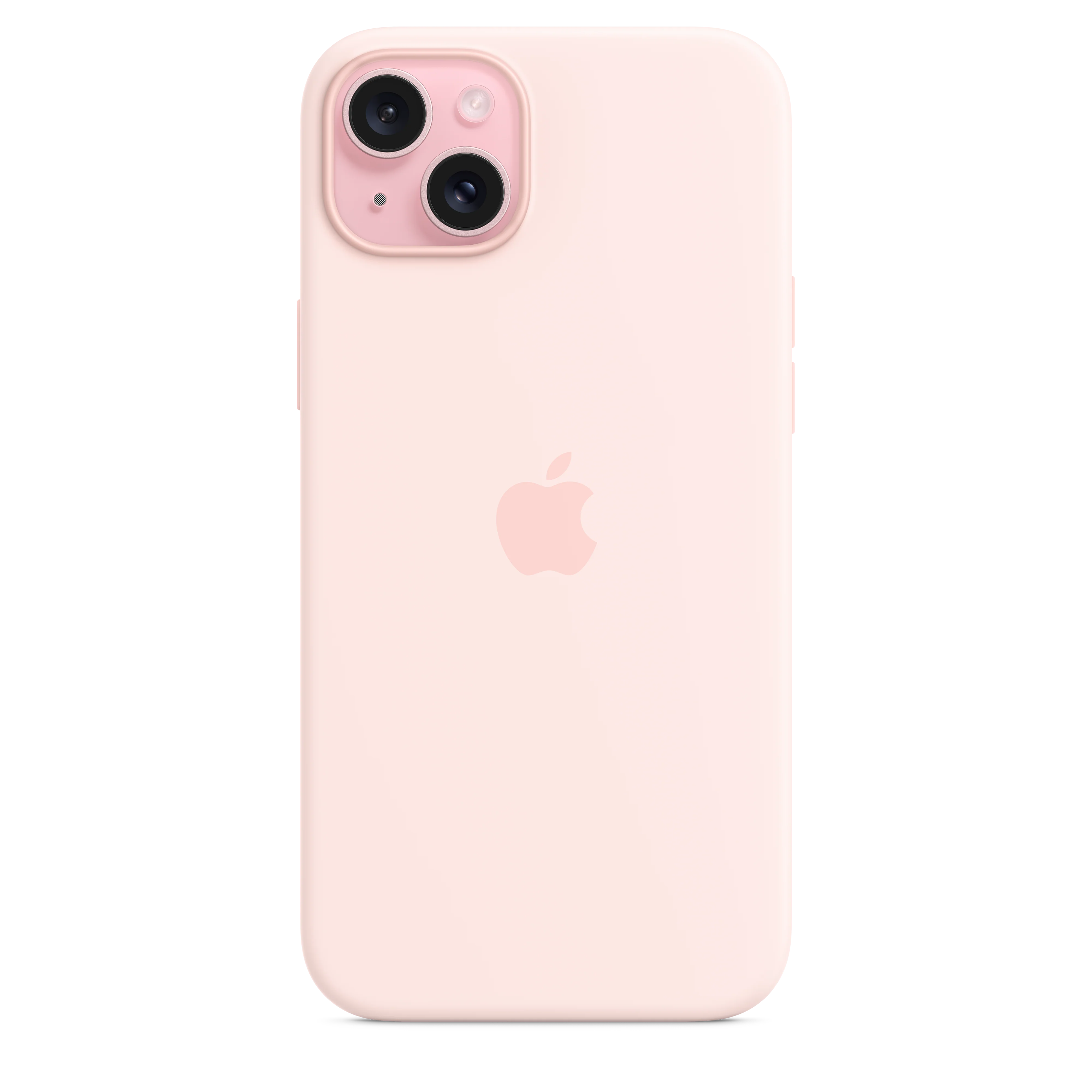 iPhone¬†15¬†Plus Silicone Case with MagSafe - Light¬†Pink - Image 2