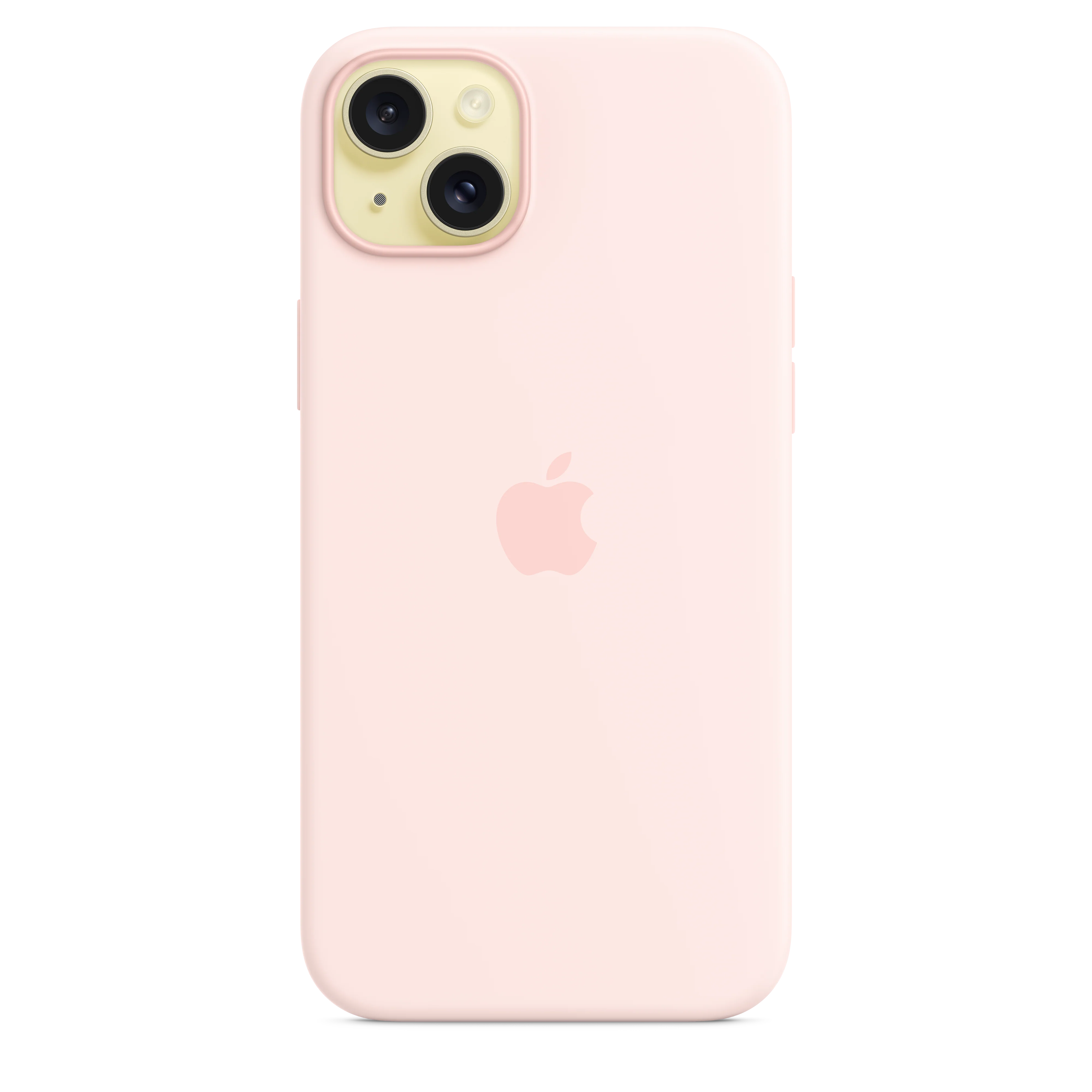 iPhone¬†15¬†Plus Silicone Case with MagSafe - Light¬†Pink - Image 3